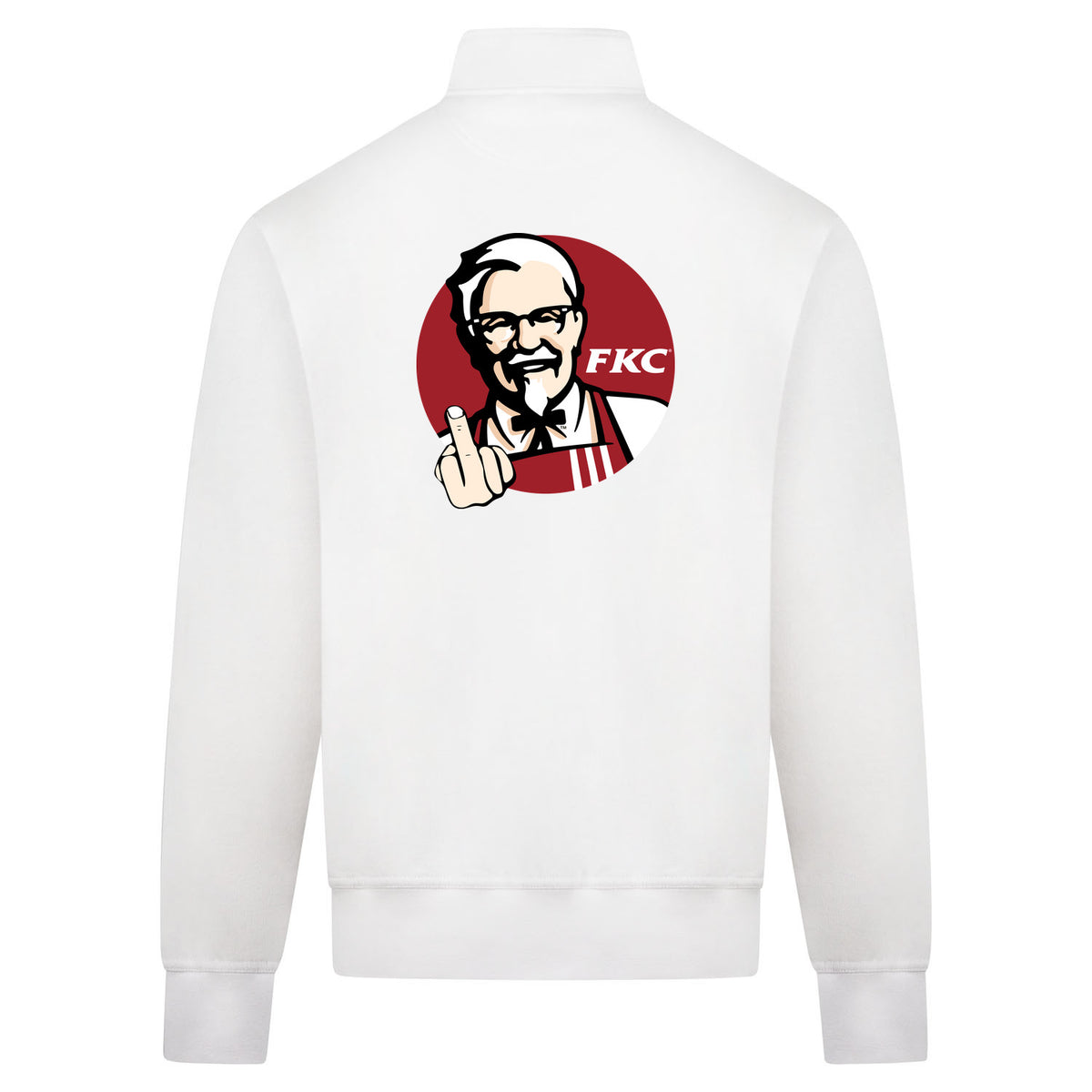 FKC Sweatvest – wit – back