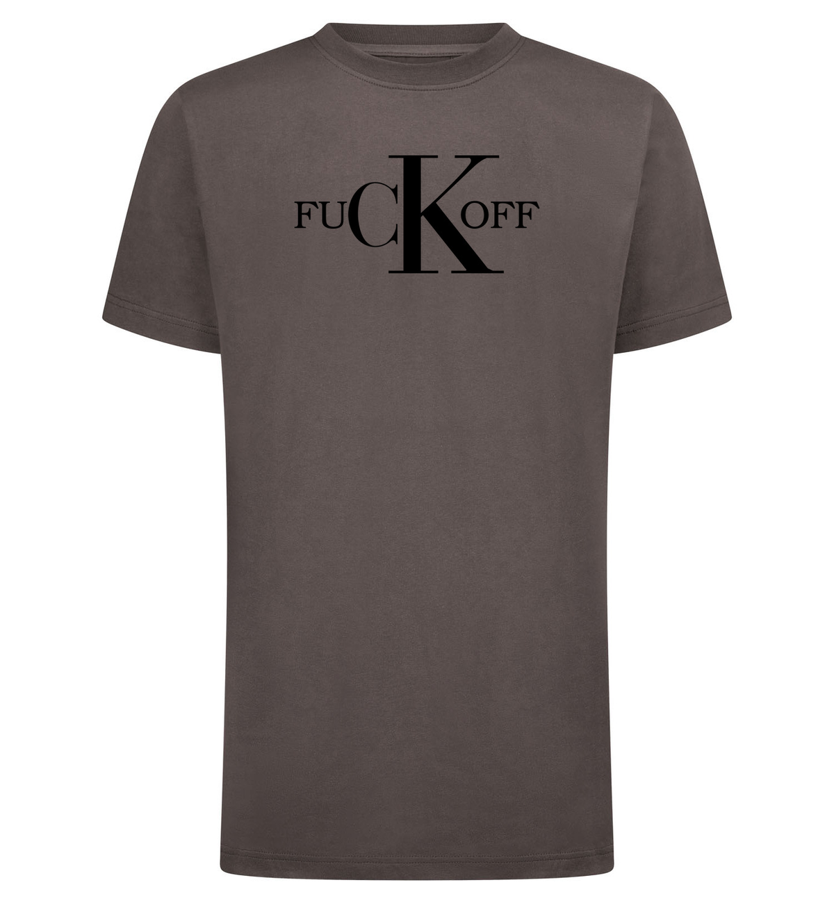 FUCK OFF T-Shirt – grijs