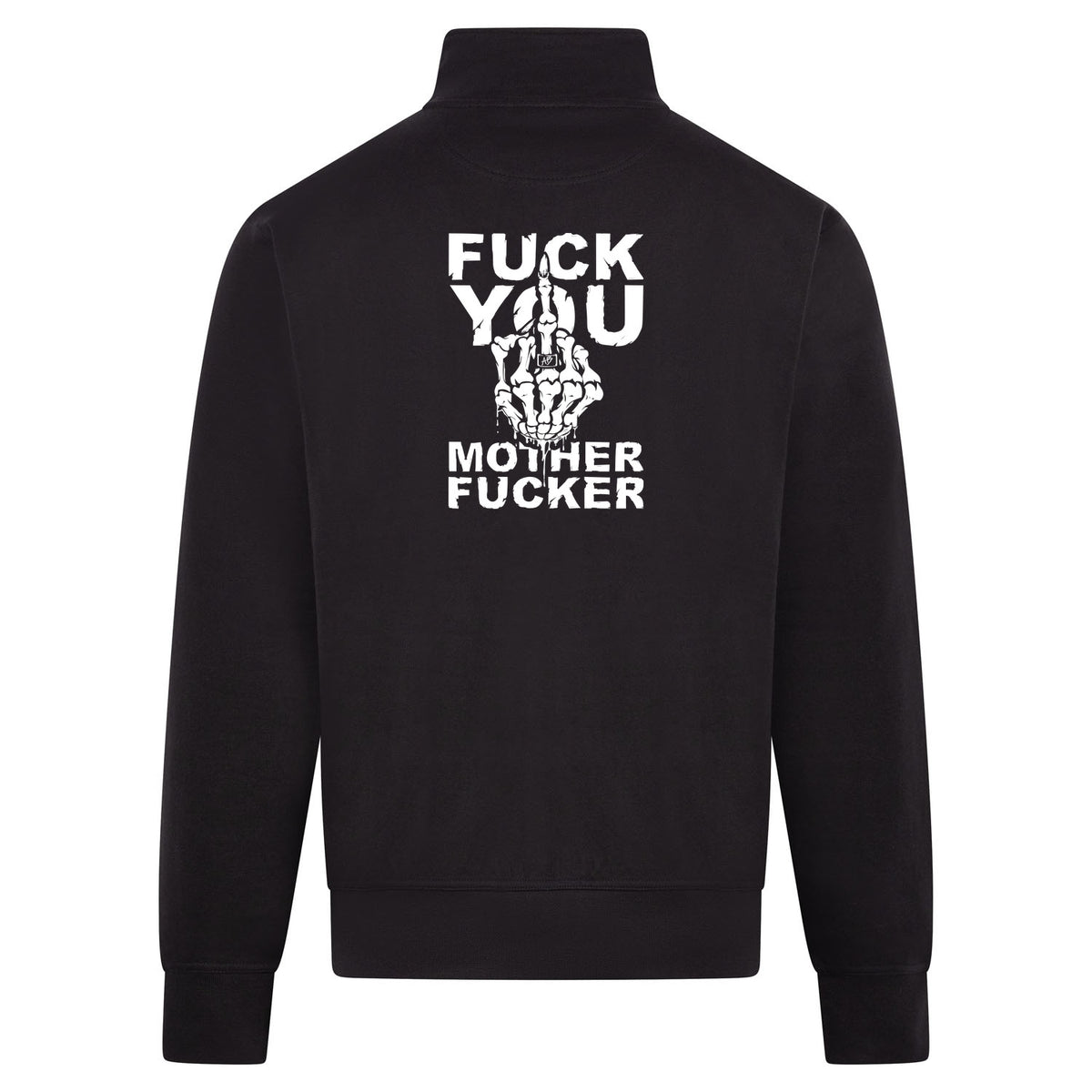 FUCK YOU Sweatvest – zwart – back