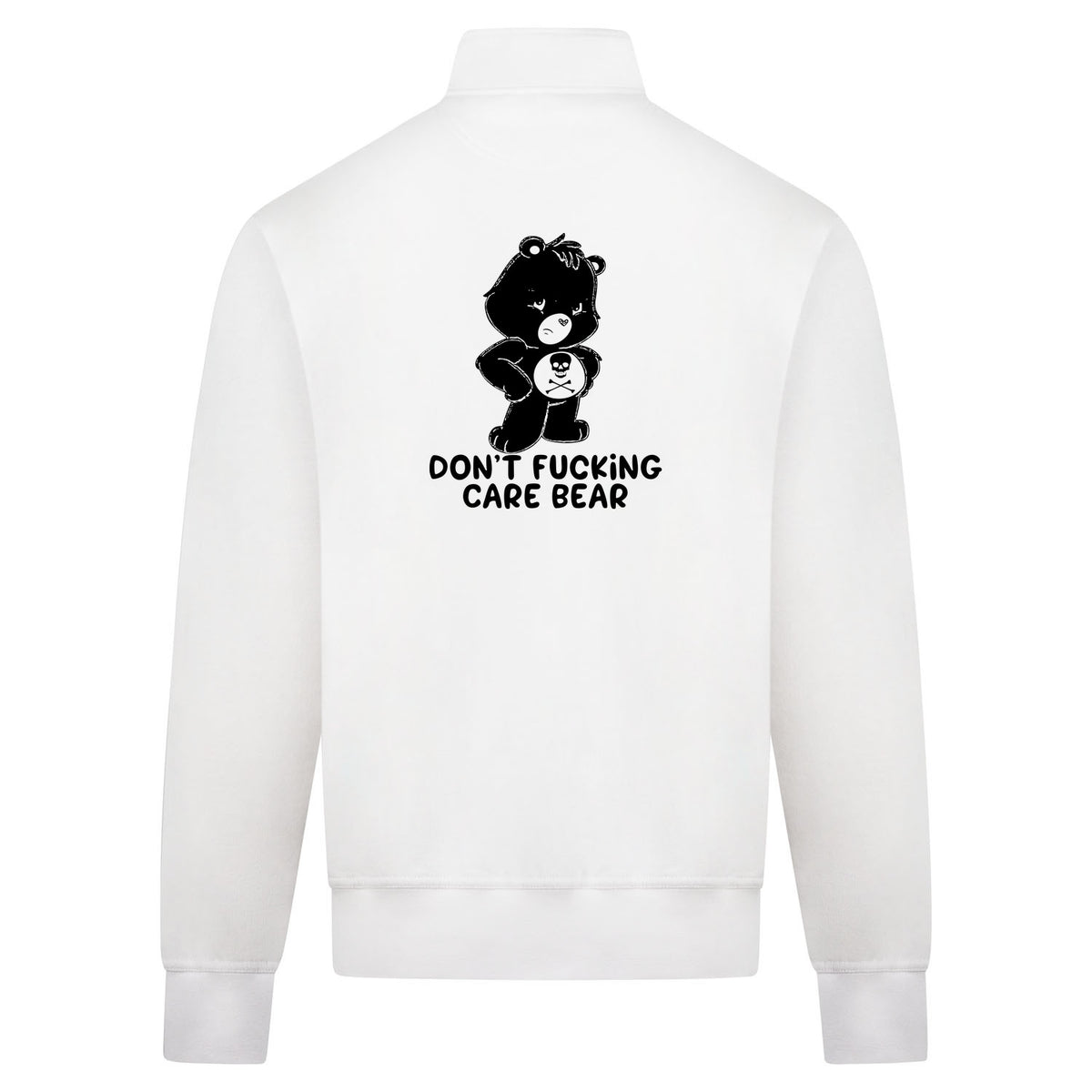FUCKING CARE BEAR Sweatvest – wit – back