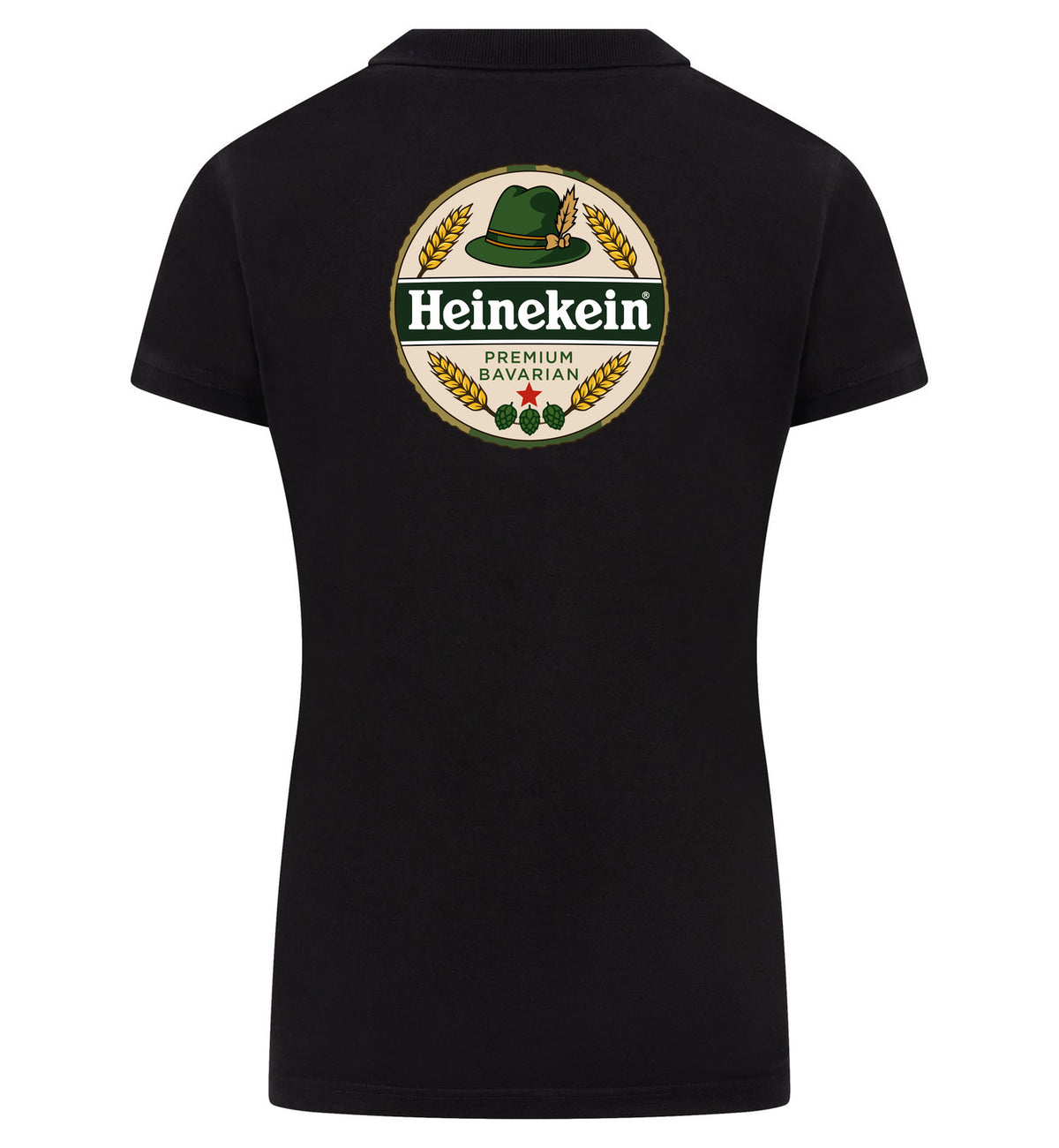 Heinekein Premium Bavarian Polo dames – zwart