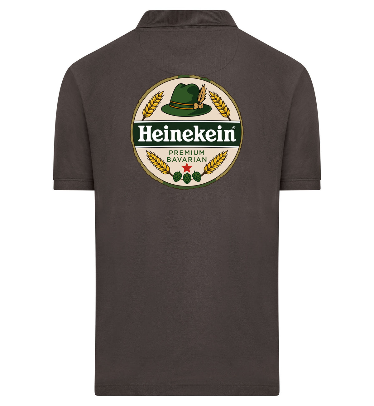 Heinekein Premium Bavarian Polo – grijs
