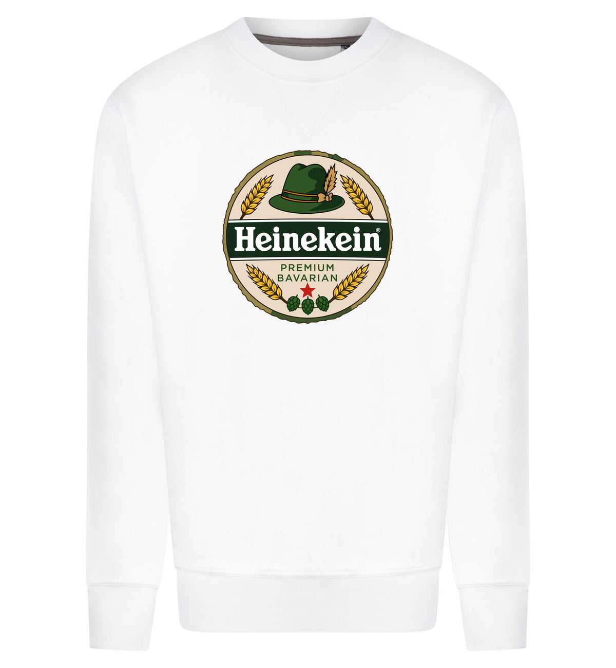 Heinekein Premium Bavarian Sweater – wit