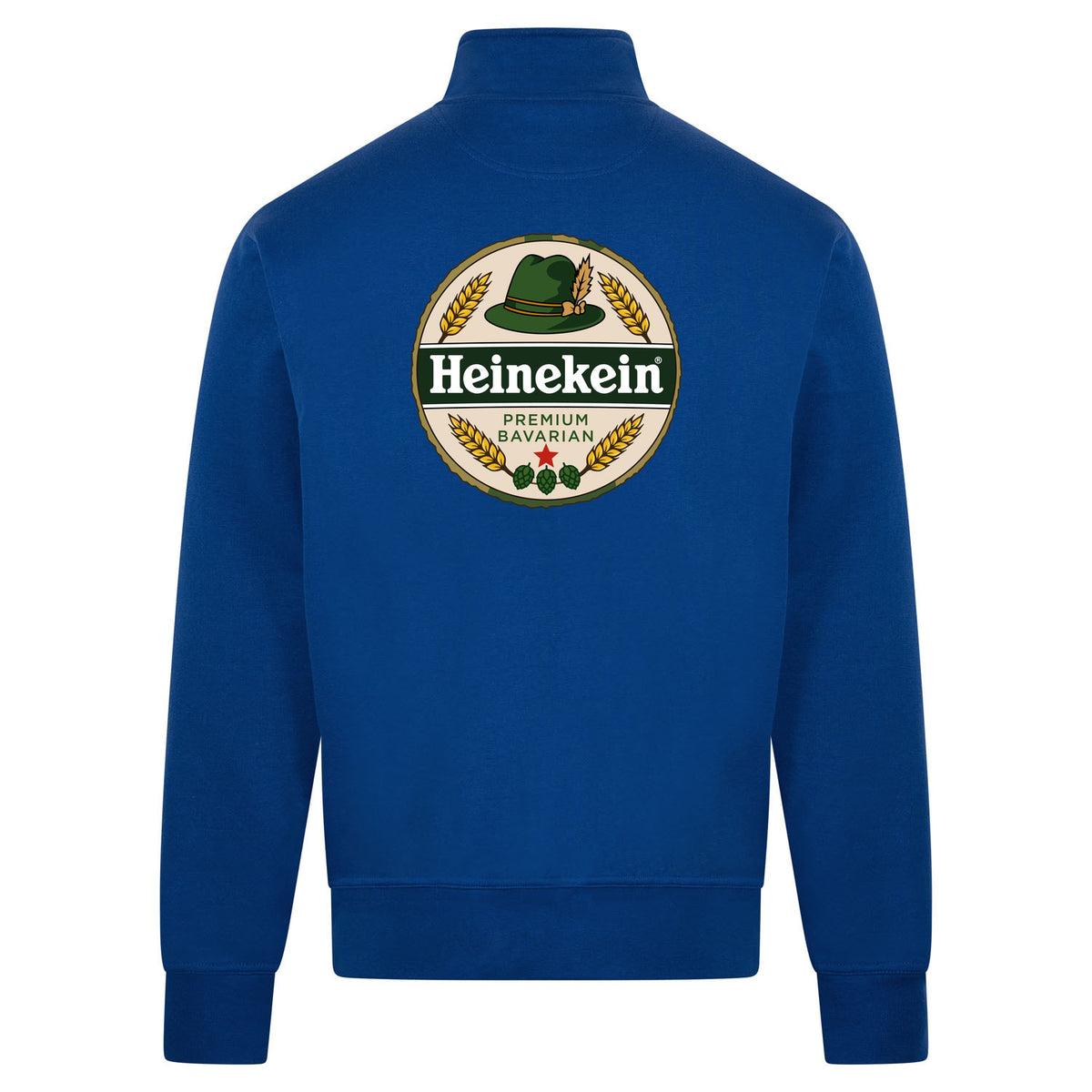 Heinekein Premium Bavarian Sweatvest – blauw – back