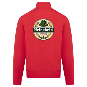 Heinekein Premium Bavarian Sweatvest – rood – back