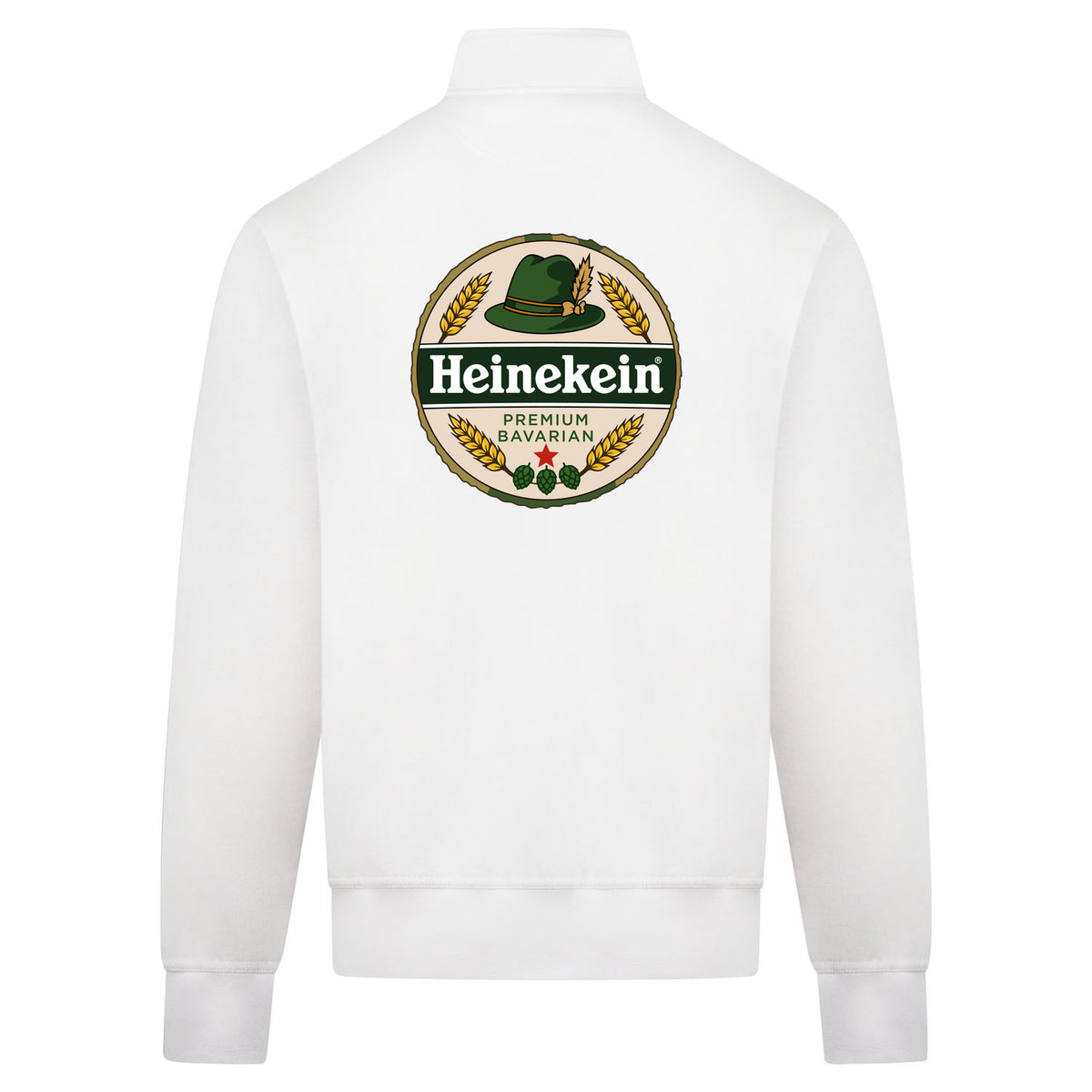 Heinekein Premium Bavarian Sweatvest – wit – back