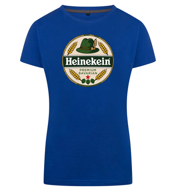 Heinekein Premium Bavarian T-Shirt Dames – blauw