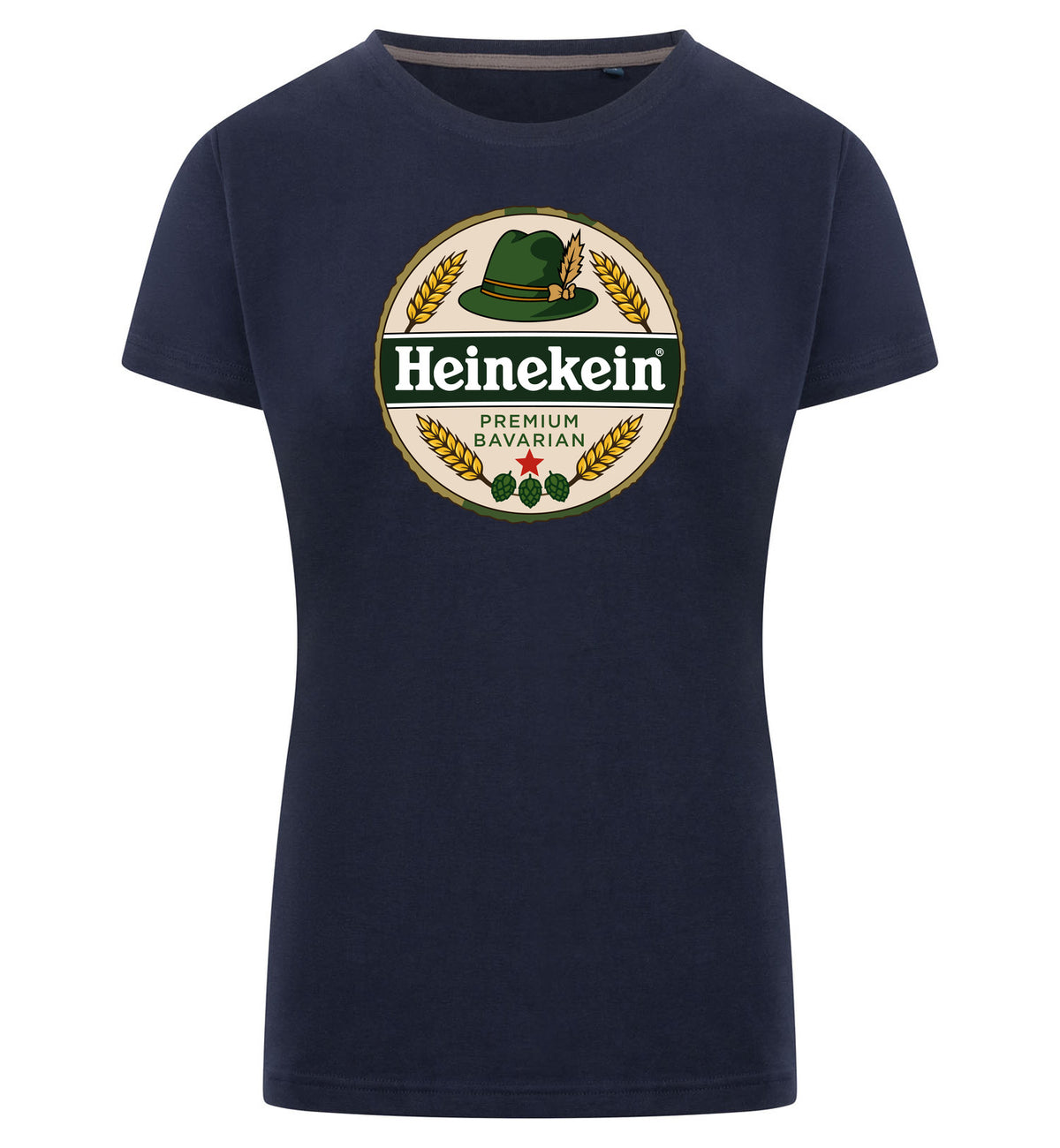 Heinekein Premium Bavarian T-Shirt Dames – navy