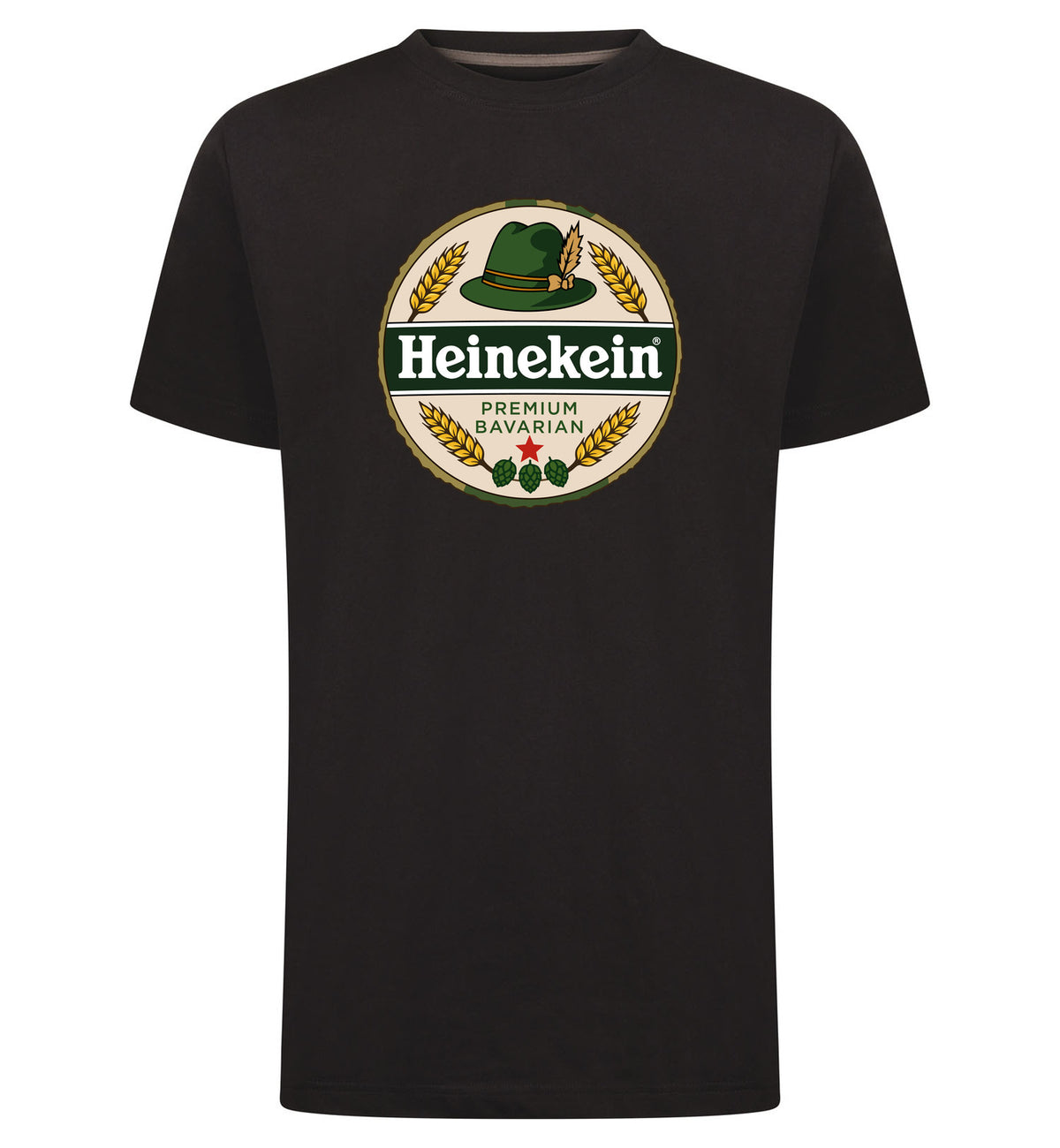 Heinekein Premium Bavarian T-Shirt – zwart