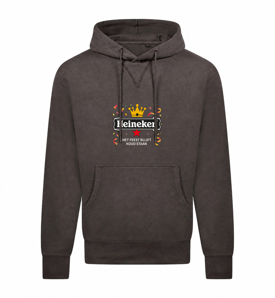 Heineken Het Feest Blijft Koud Staan Hoodie – wit