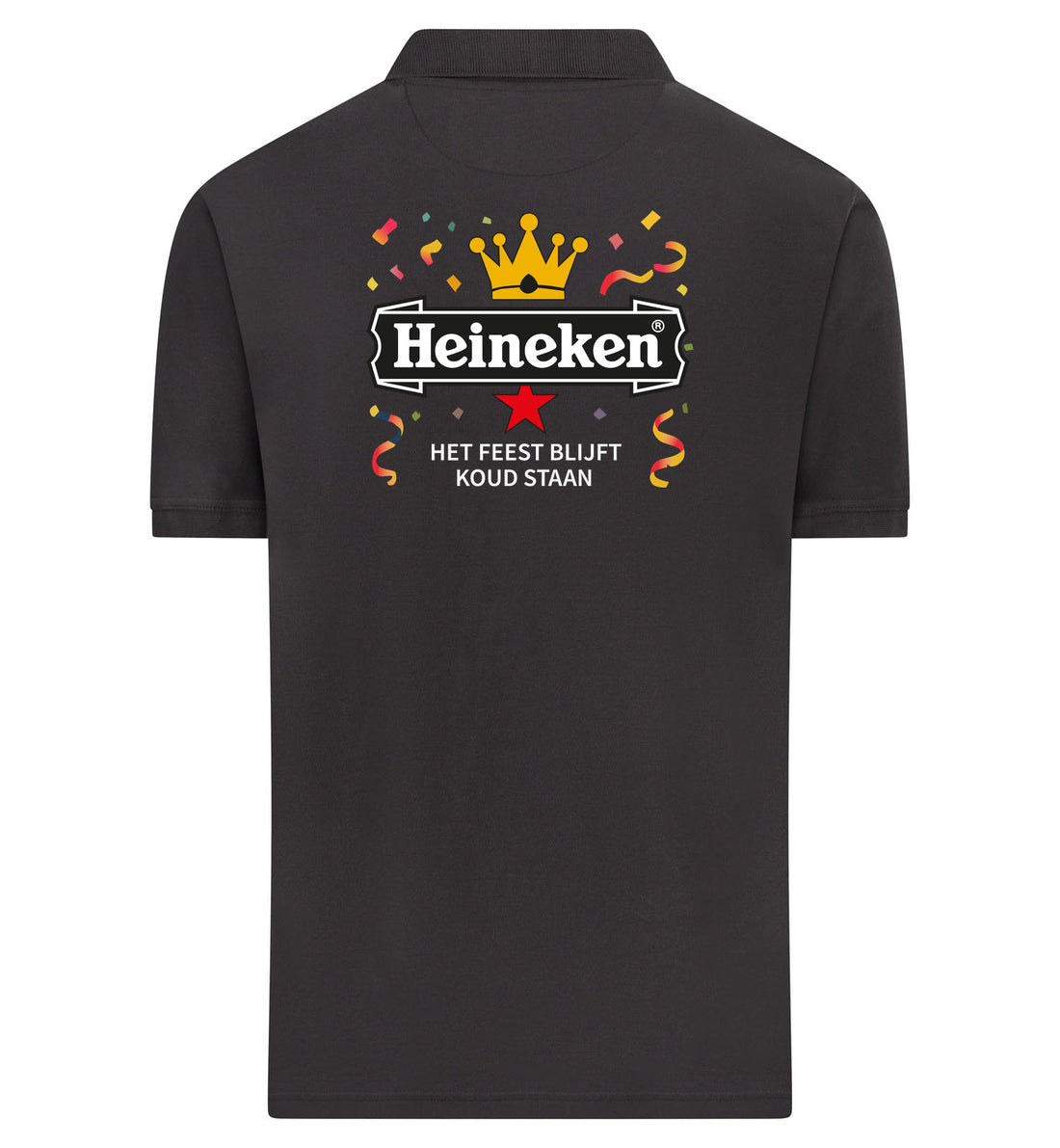 Heineken Het Feest Blijft Koud Staan Polo – rood