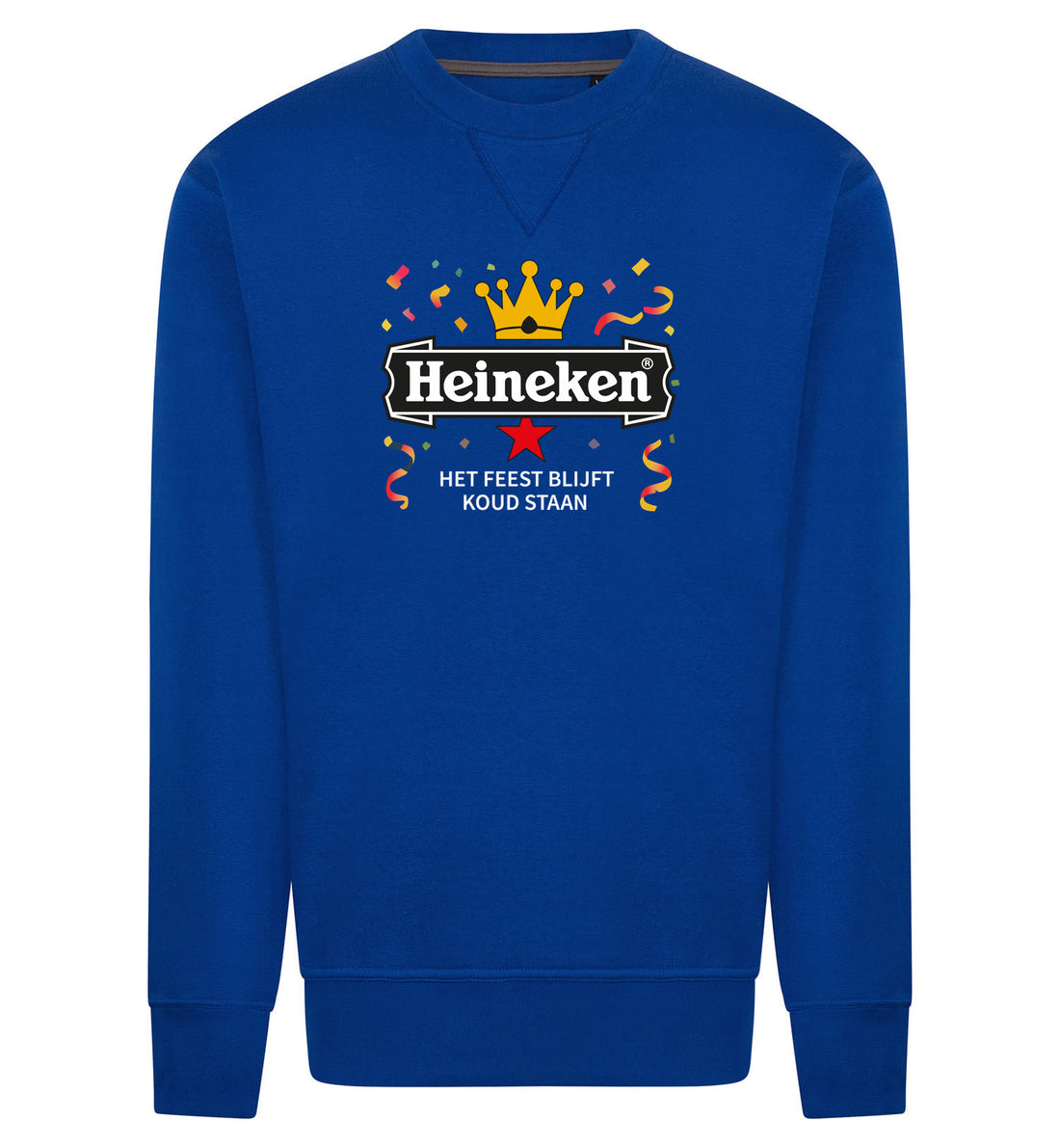 Heineken Het Feest Blijft Koud Staan Sweater – rood