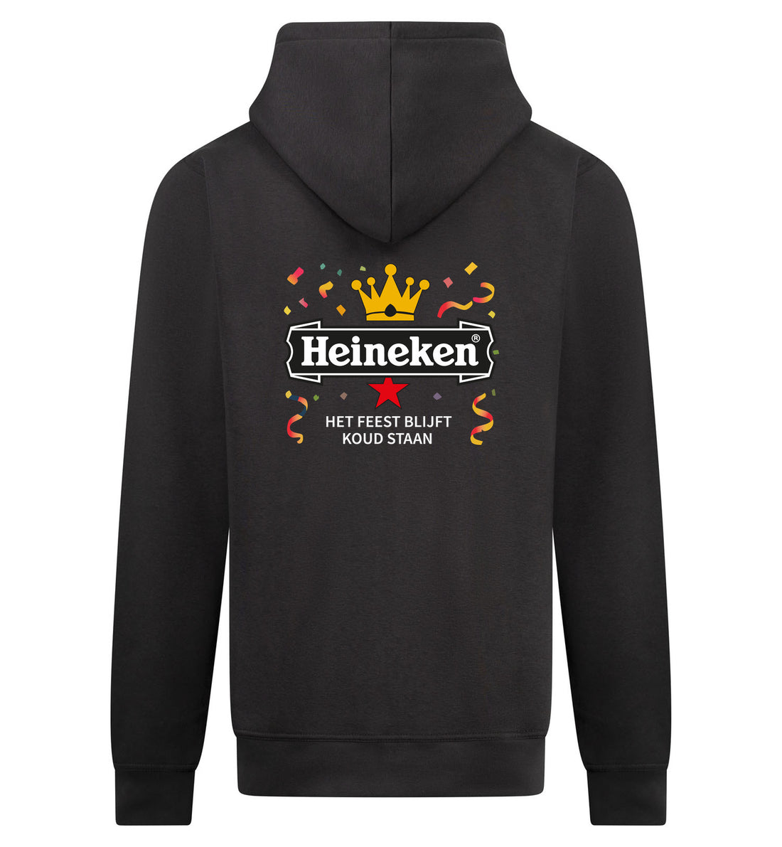 Heineken Het Feest Blijft Koud Staan Vest – antraciet