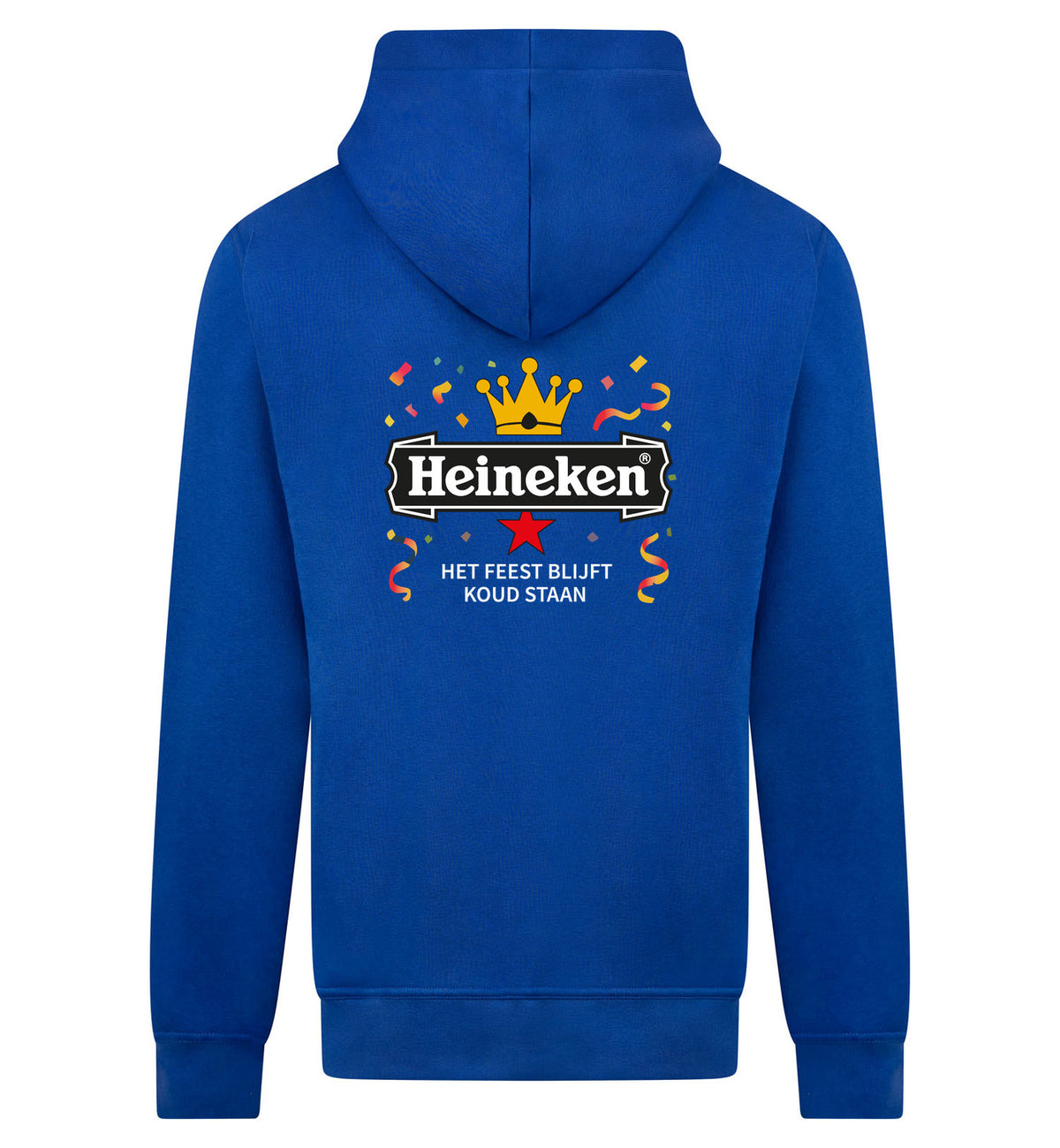 Heineken Het Feest Blijft Koud Staan Vest – blauw