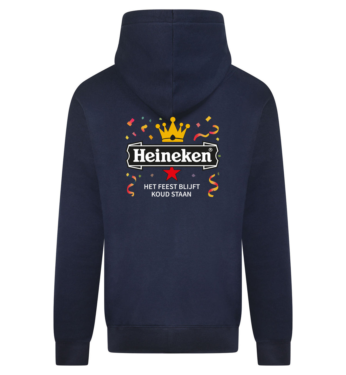 Heineken Het Feest Blijft Koud Staan Vest – navy