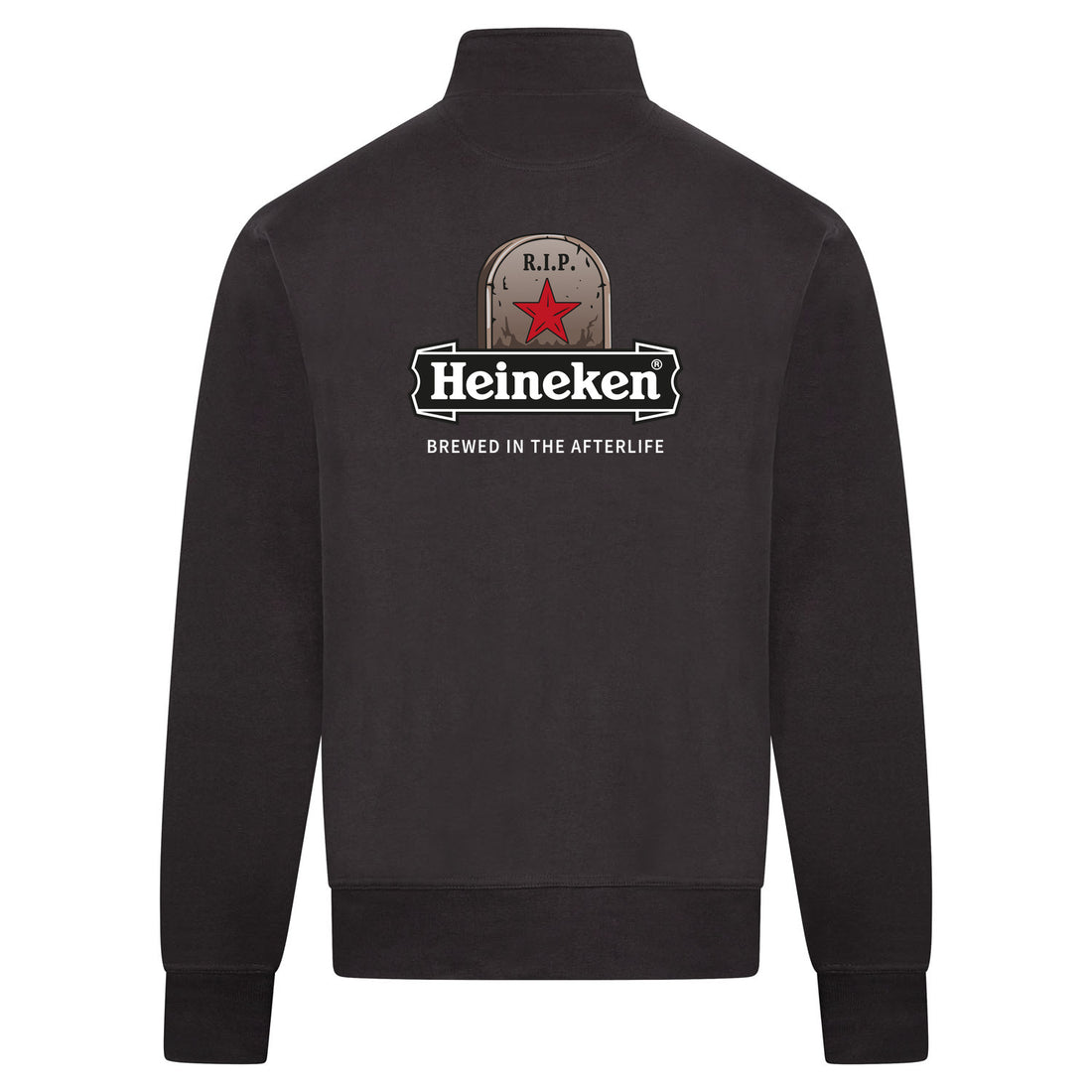 Heineken RIP Sweatvest – antraciet – back