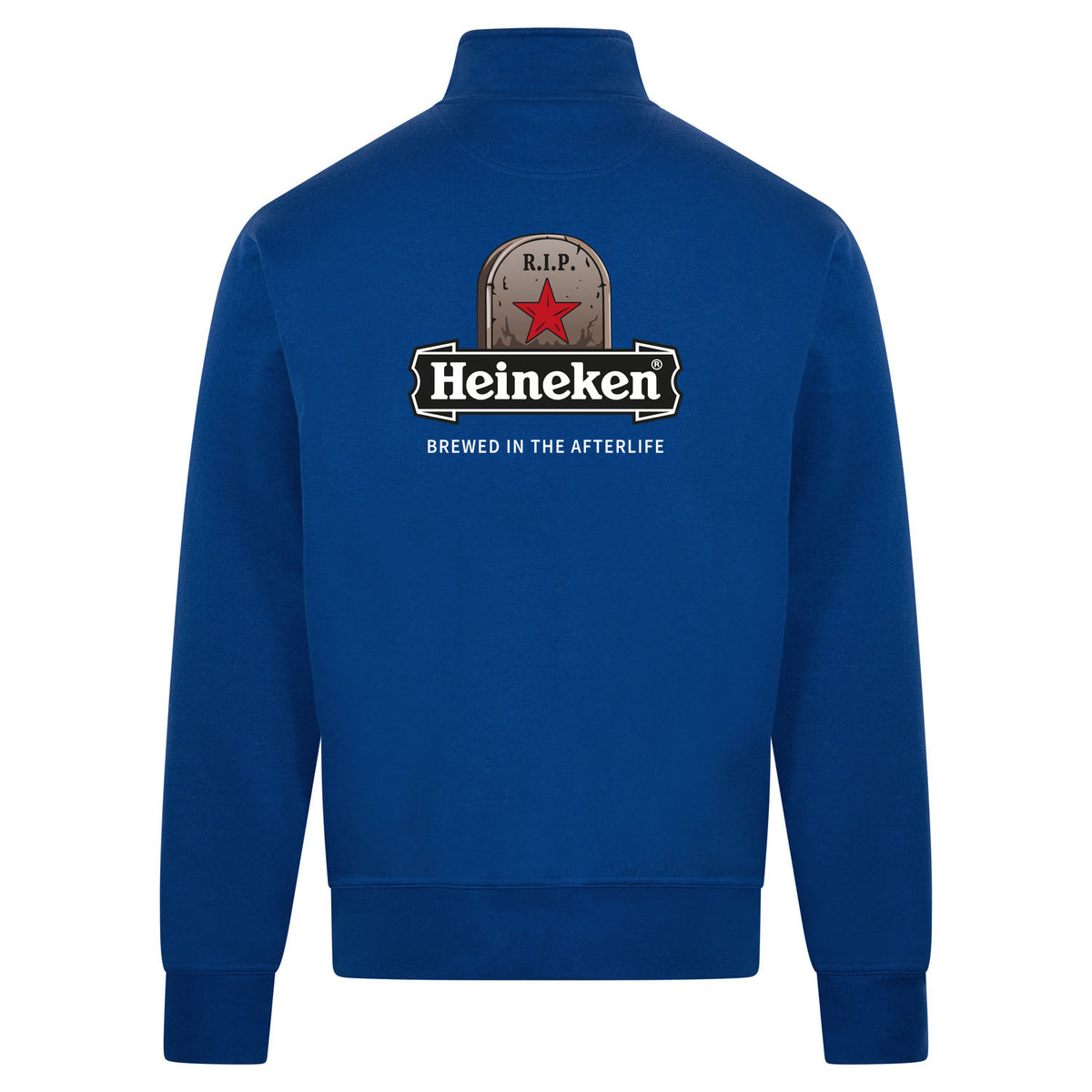 Heineken RIP Sweatvest – blauw – back