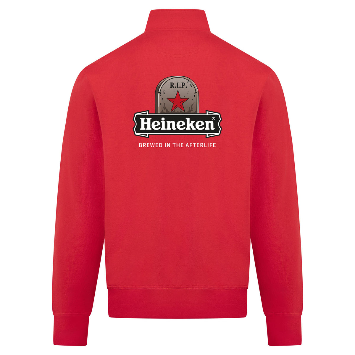 Heineken RIP Sweatvest – rood – back