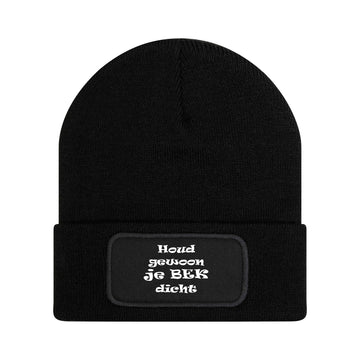 houd gewoon je bek dicht Beanie