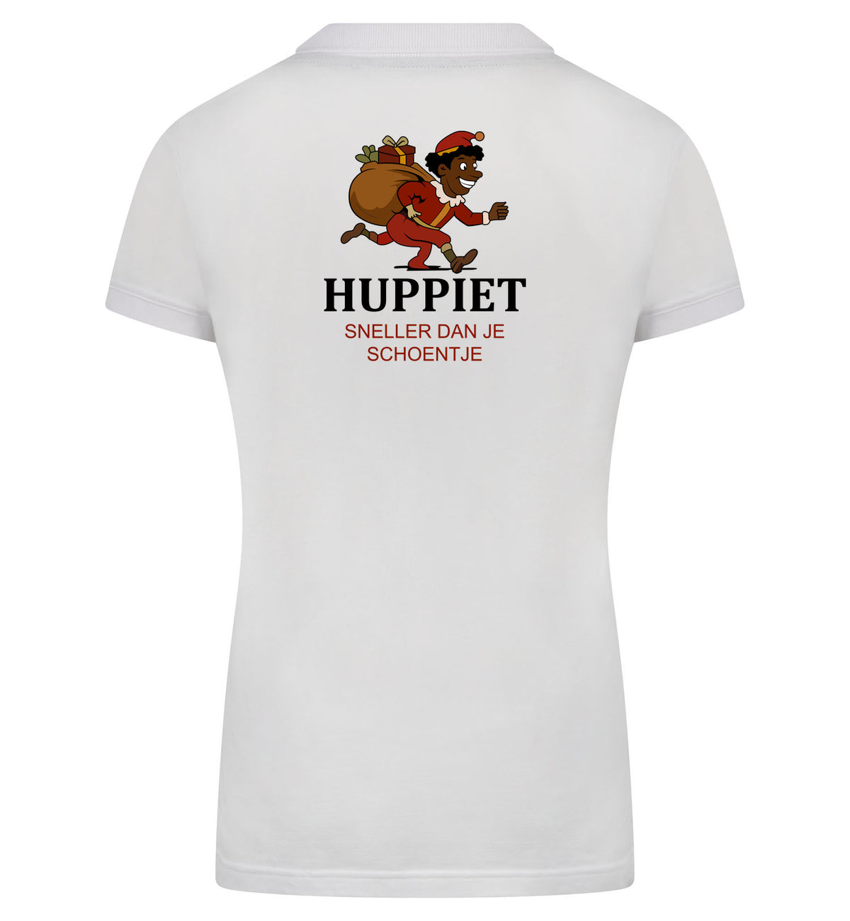 Huppiet Polo dames – wit