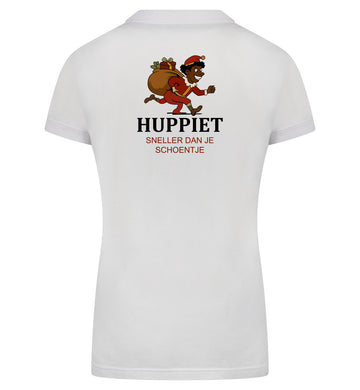 Huppiet Polo dames – wit