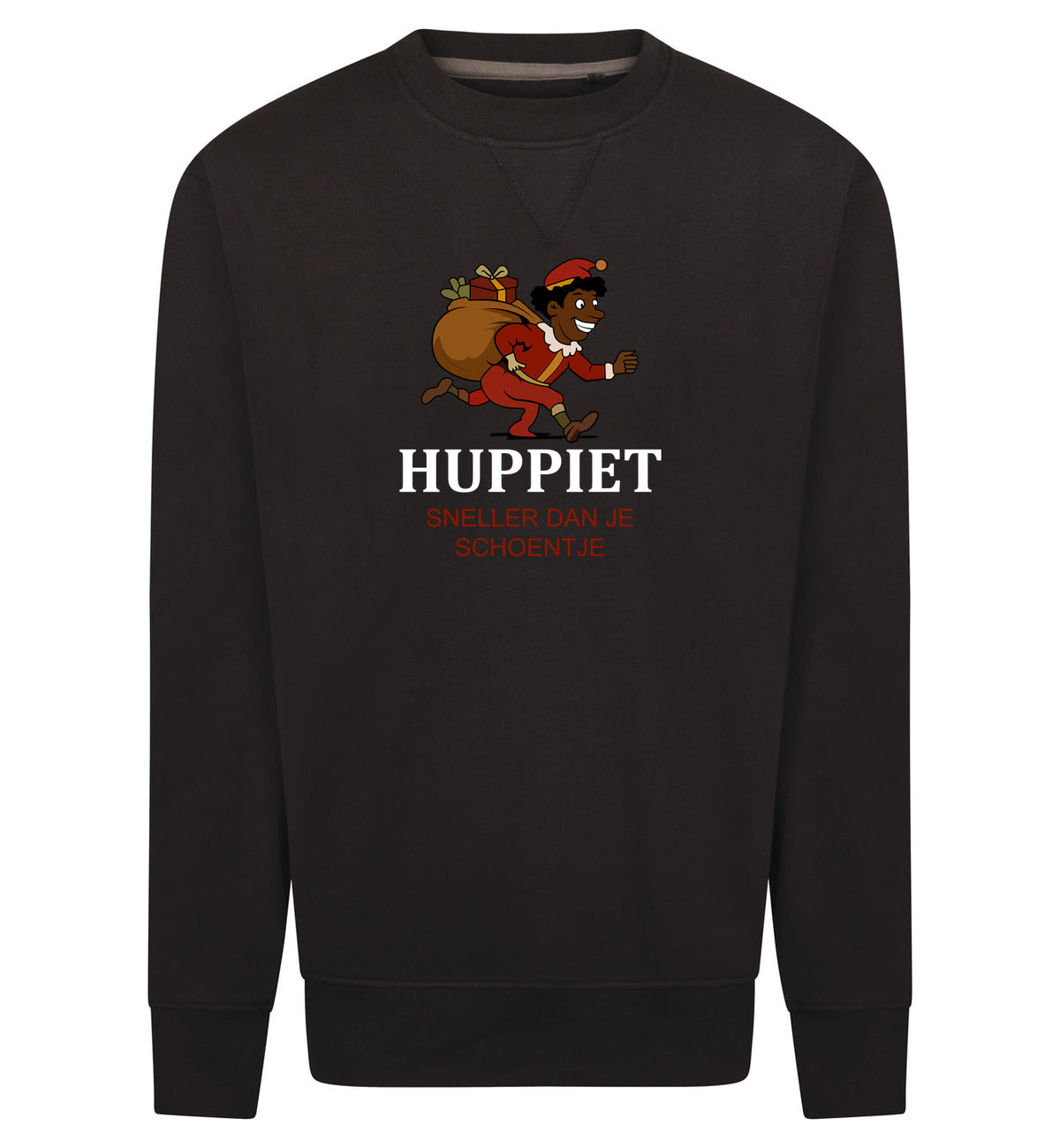 Huppiet Sweater – zwart