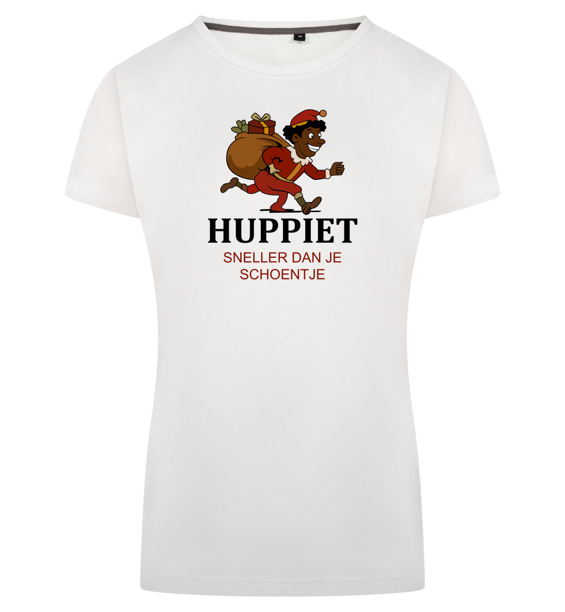 Huppiet T-Shirt Dames – wit