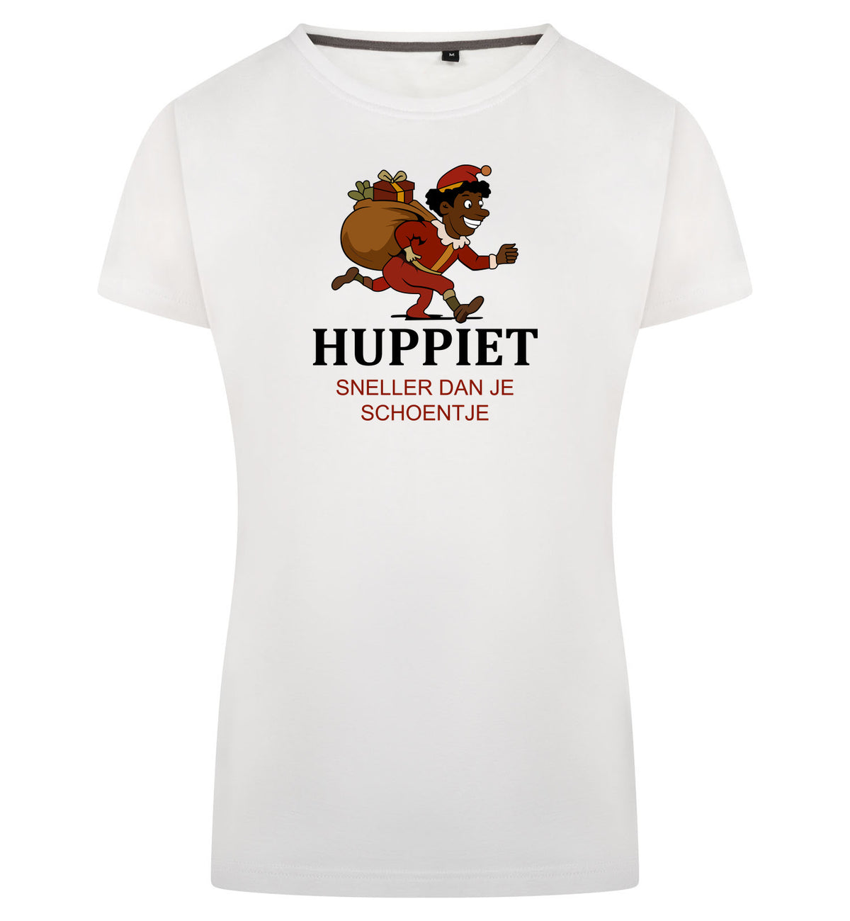 Huppiet T-Shirt Dames – wit