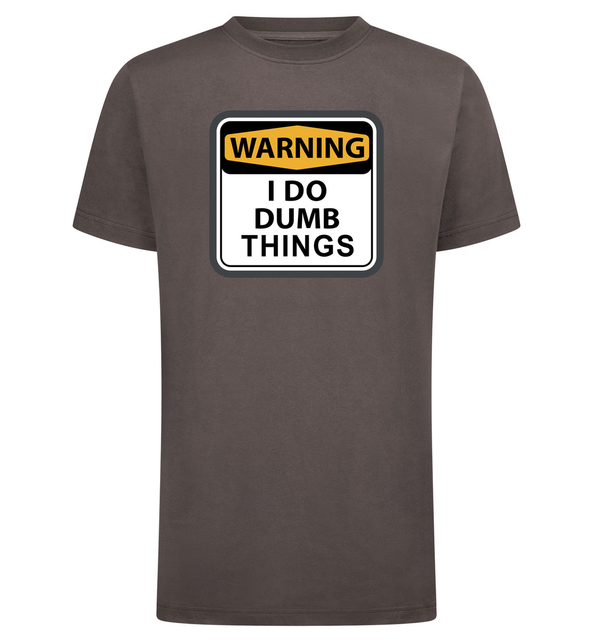 I DO DUMB THINGS T-Shirt – grijs