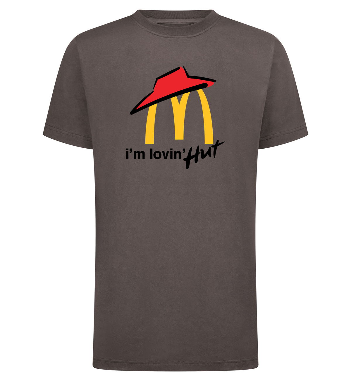I'm lovin' hut T-Shirt – grijs