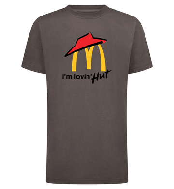 I'm lovin' hut T-Shirt – grijs