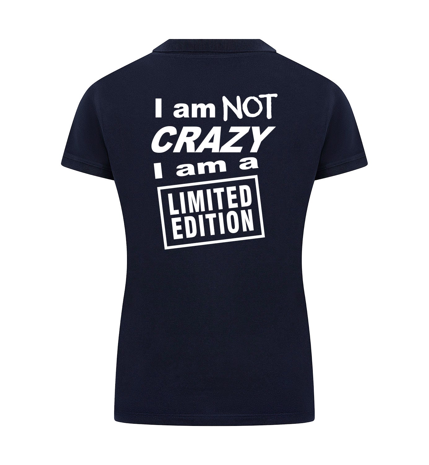 I'M NOT CRAZY Polo dames