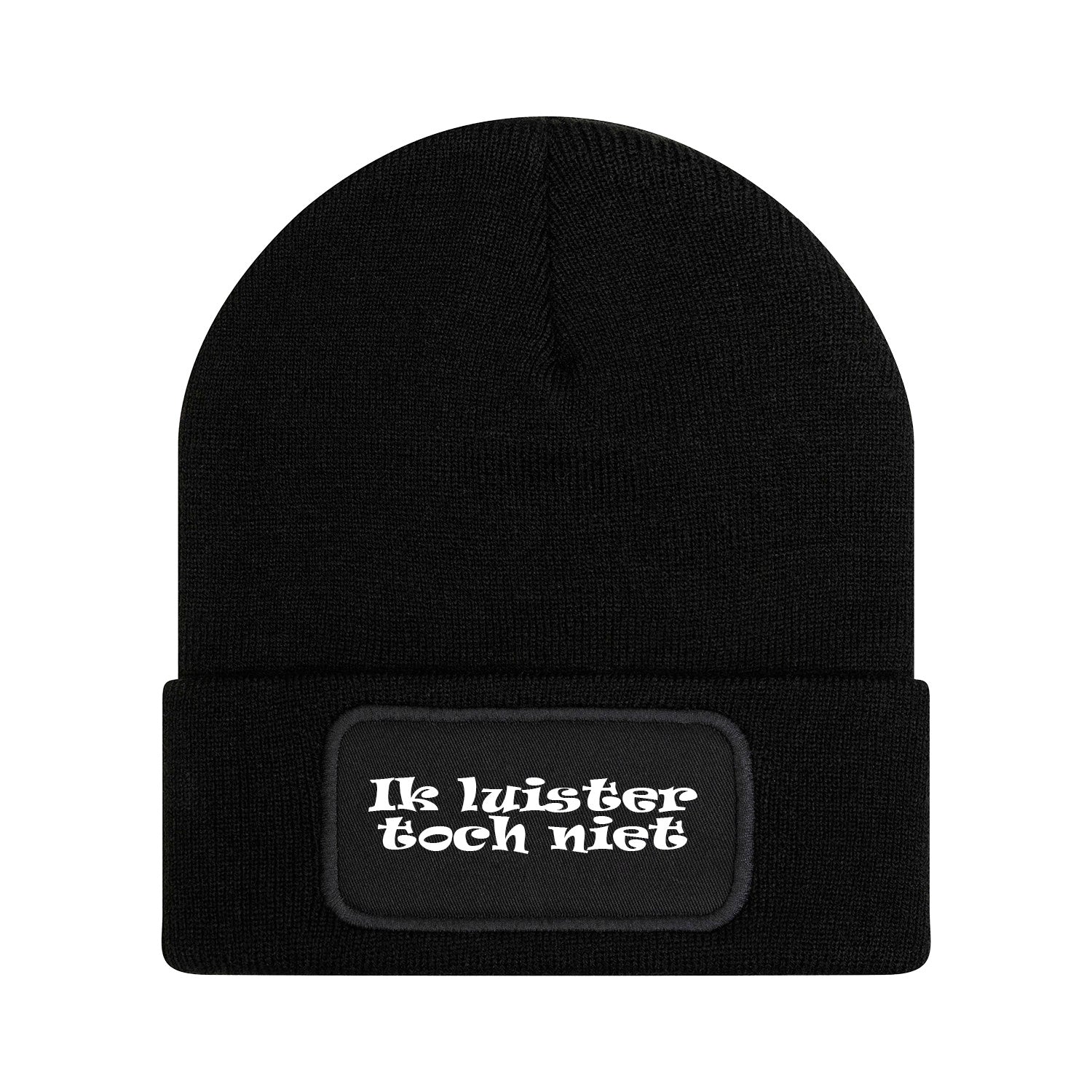 Ik luister toch niet Beanie