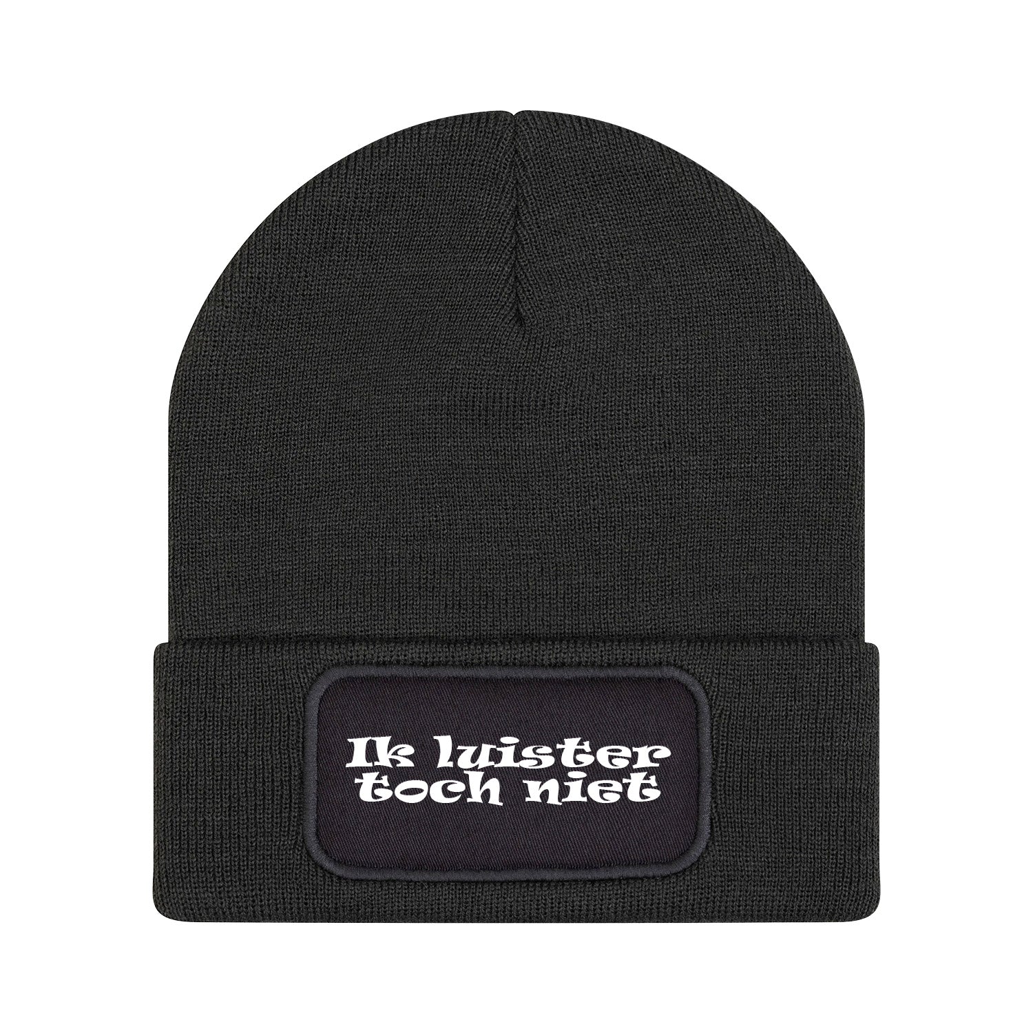 Ik luister toch niet Beanie