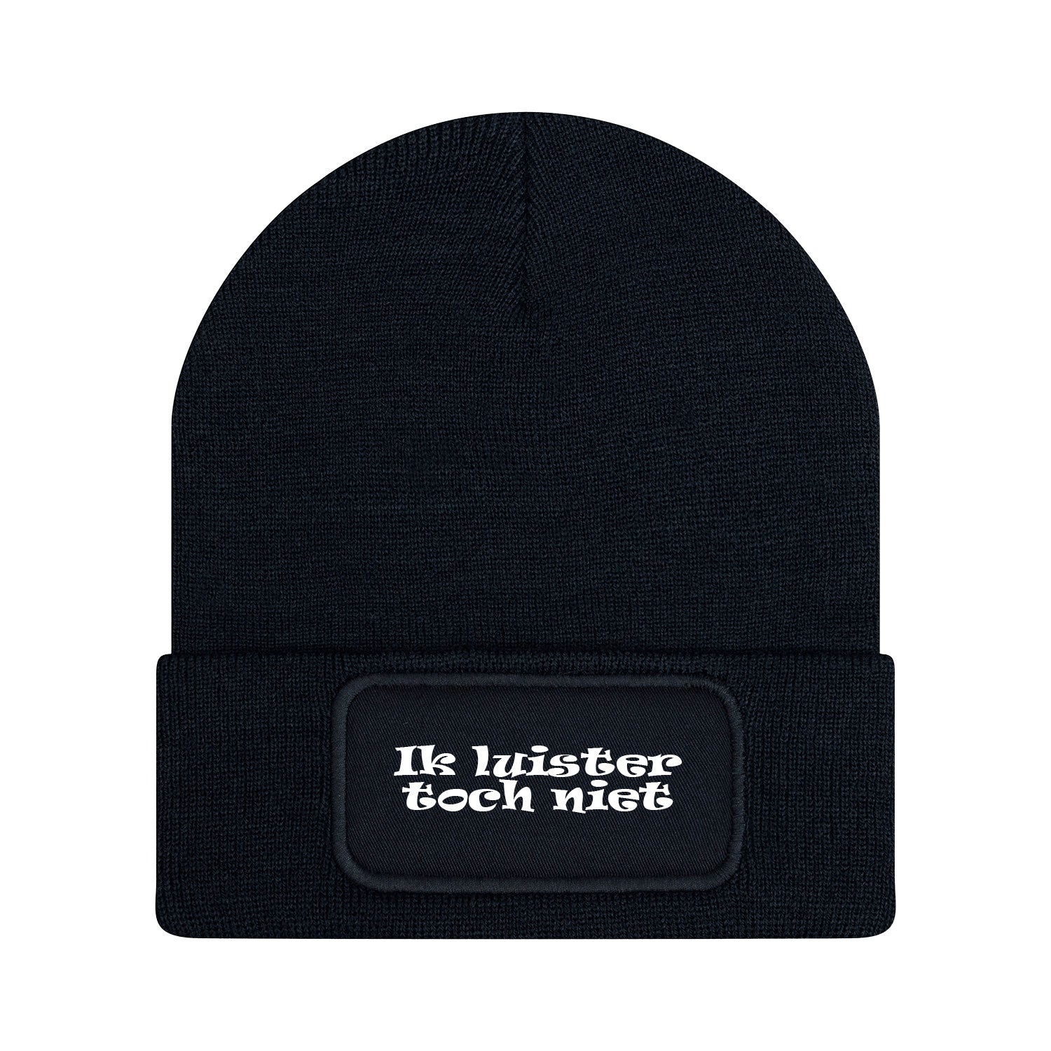 Ik luister toch niet Beanie