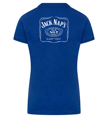 Jack Naps Polo dames – blauw