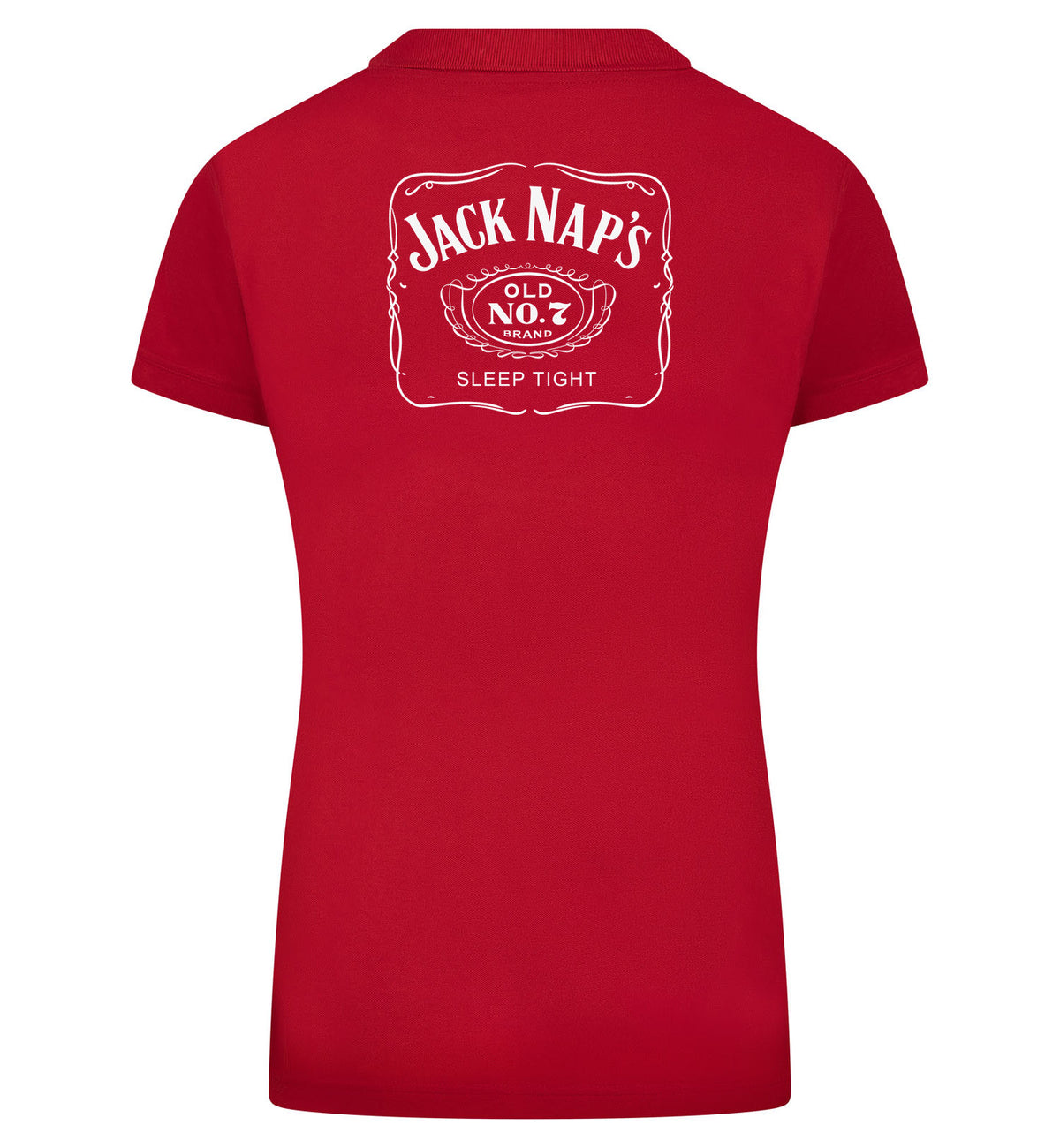 Jack Naps Polo dames – rood