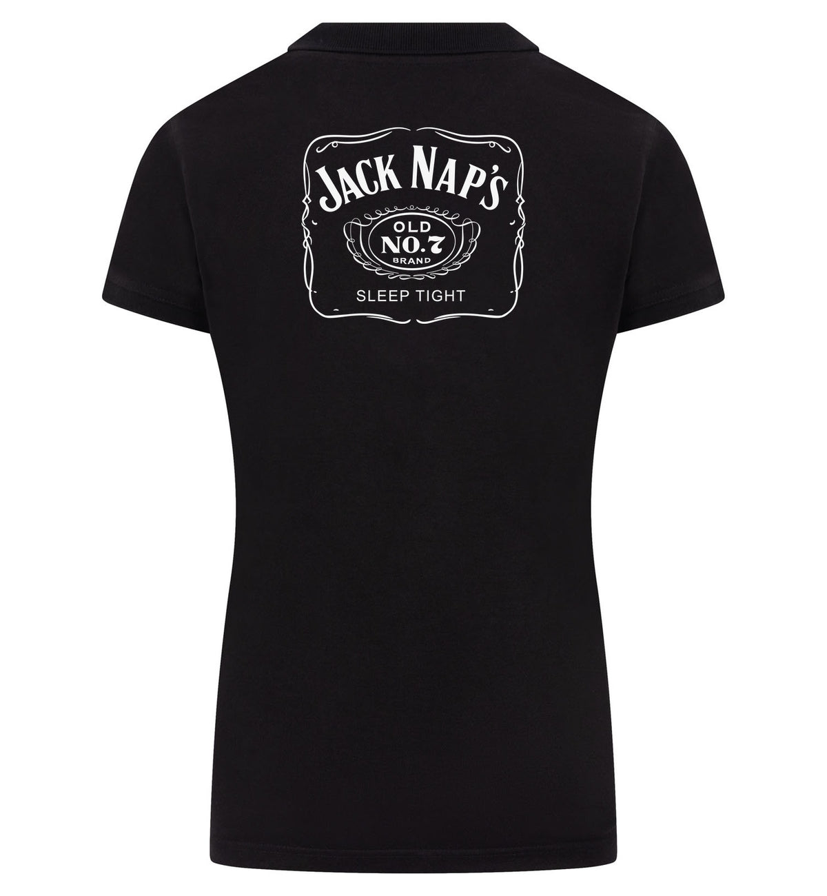 Jack Naps Polo dames – zwart