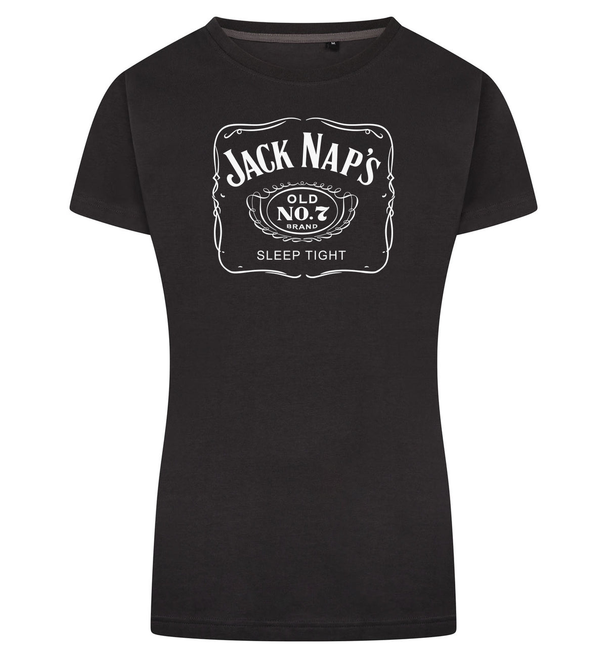 Jack Naps T-Shirt Dames – antraciet