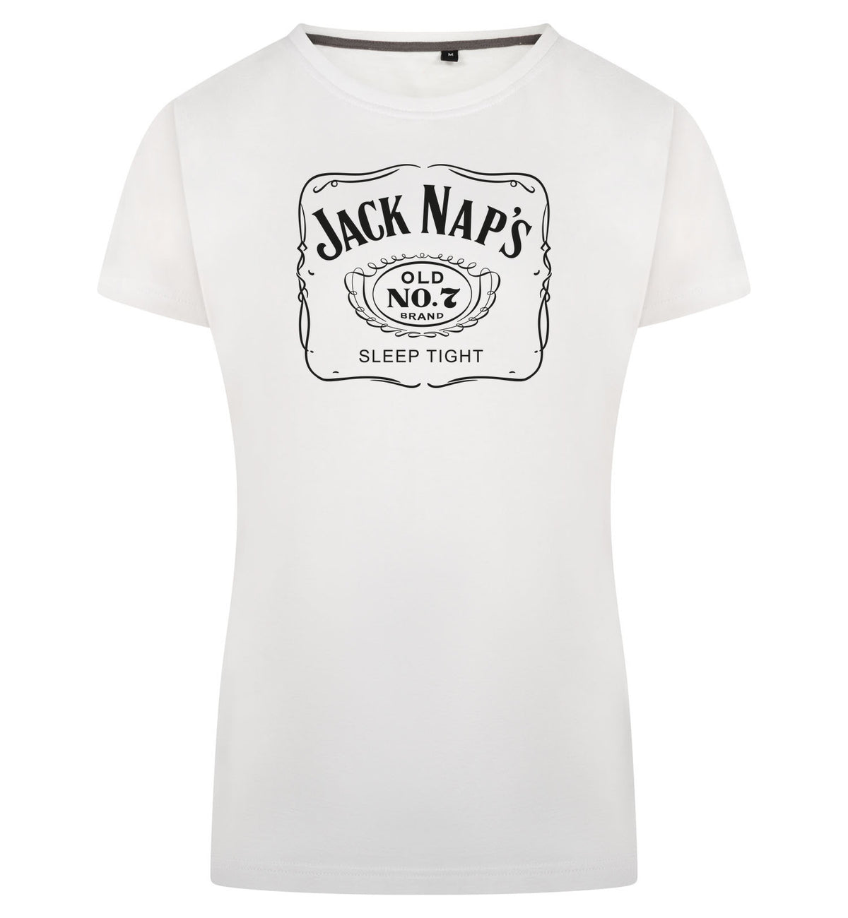 Jack Naps T-Shirt Dames – wit