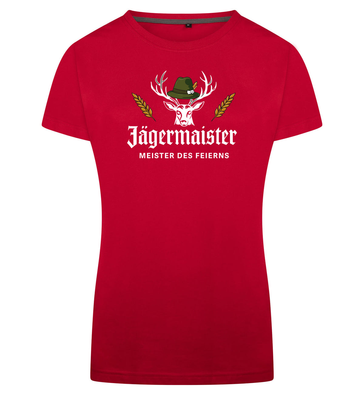 Jagermeister T-Shirt Dames – rood