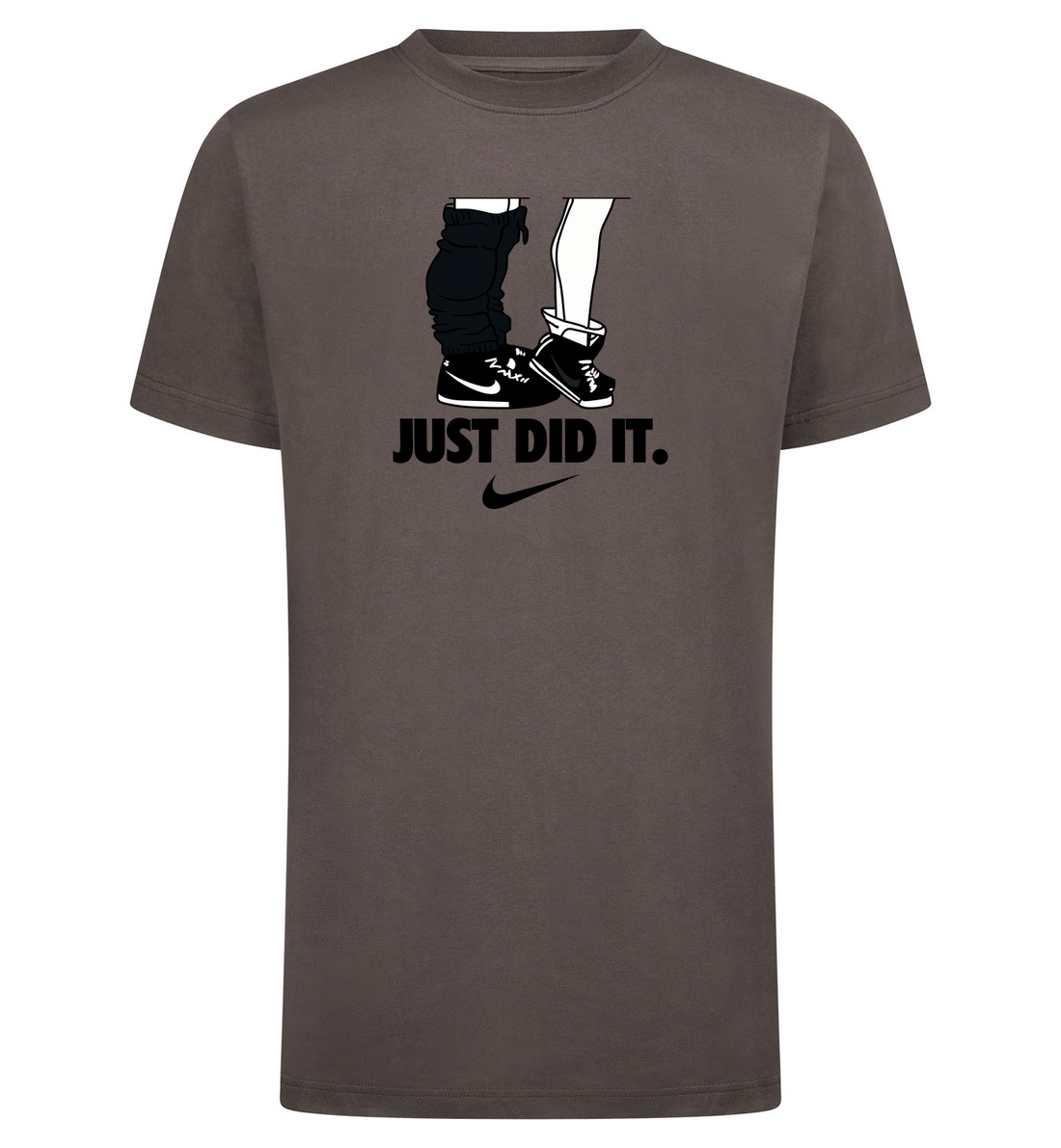 Just did it T-Shirt – grijs