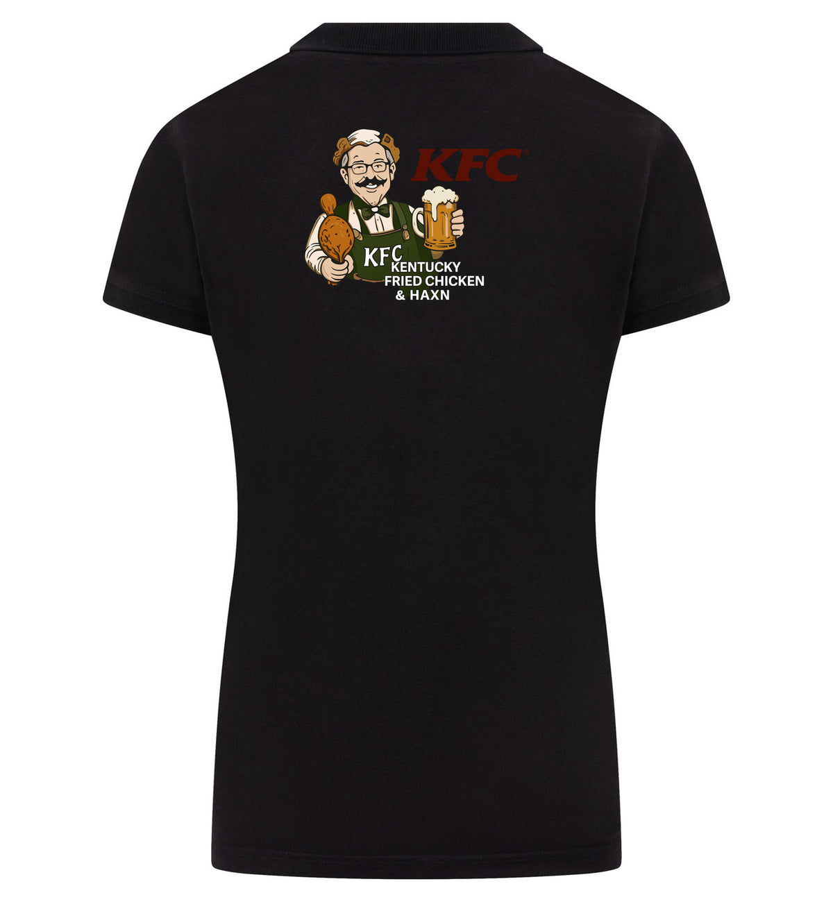 KFC Polo dames – zwart