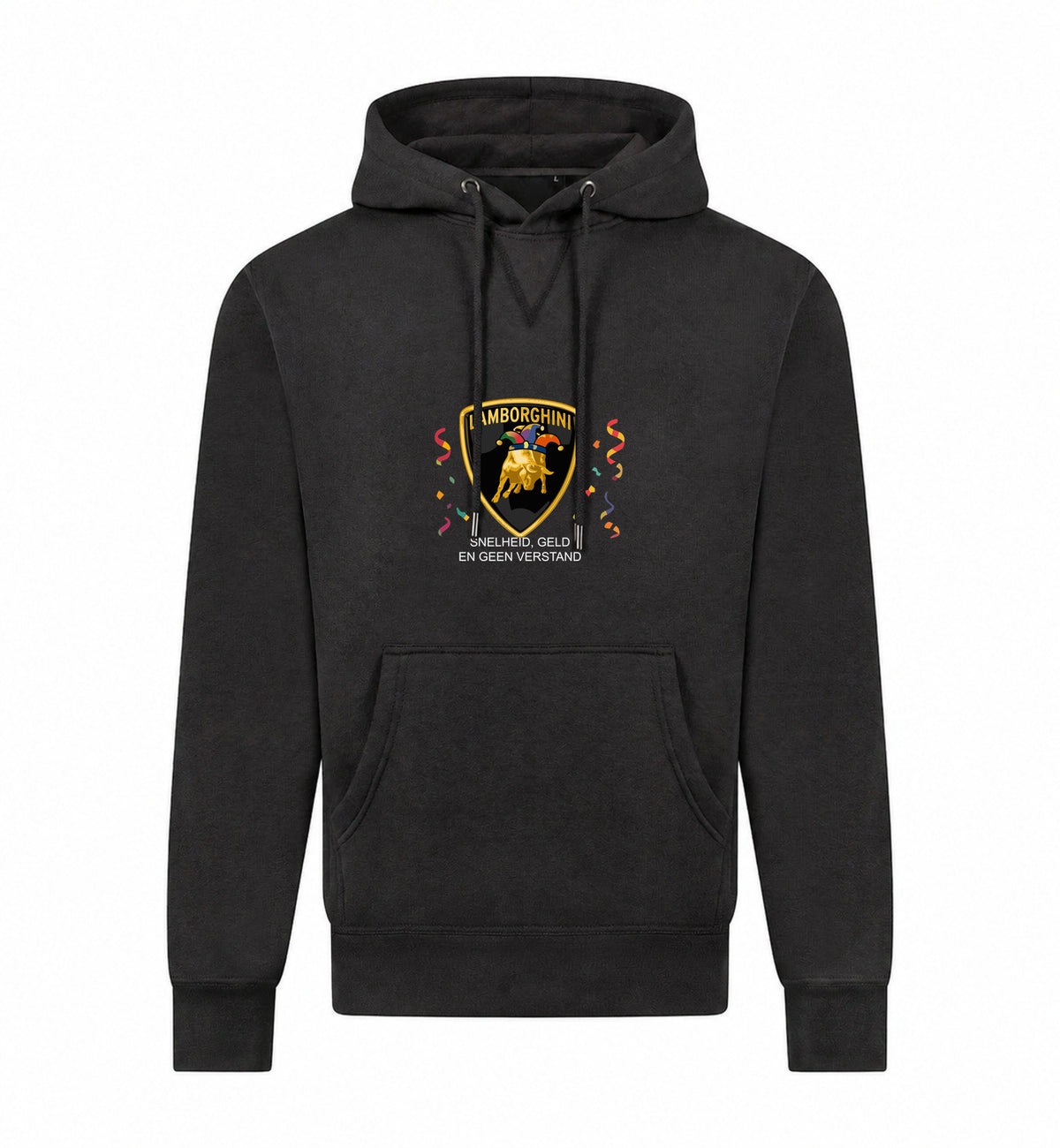 Lamborghini Hoodie – antraciet
