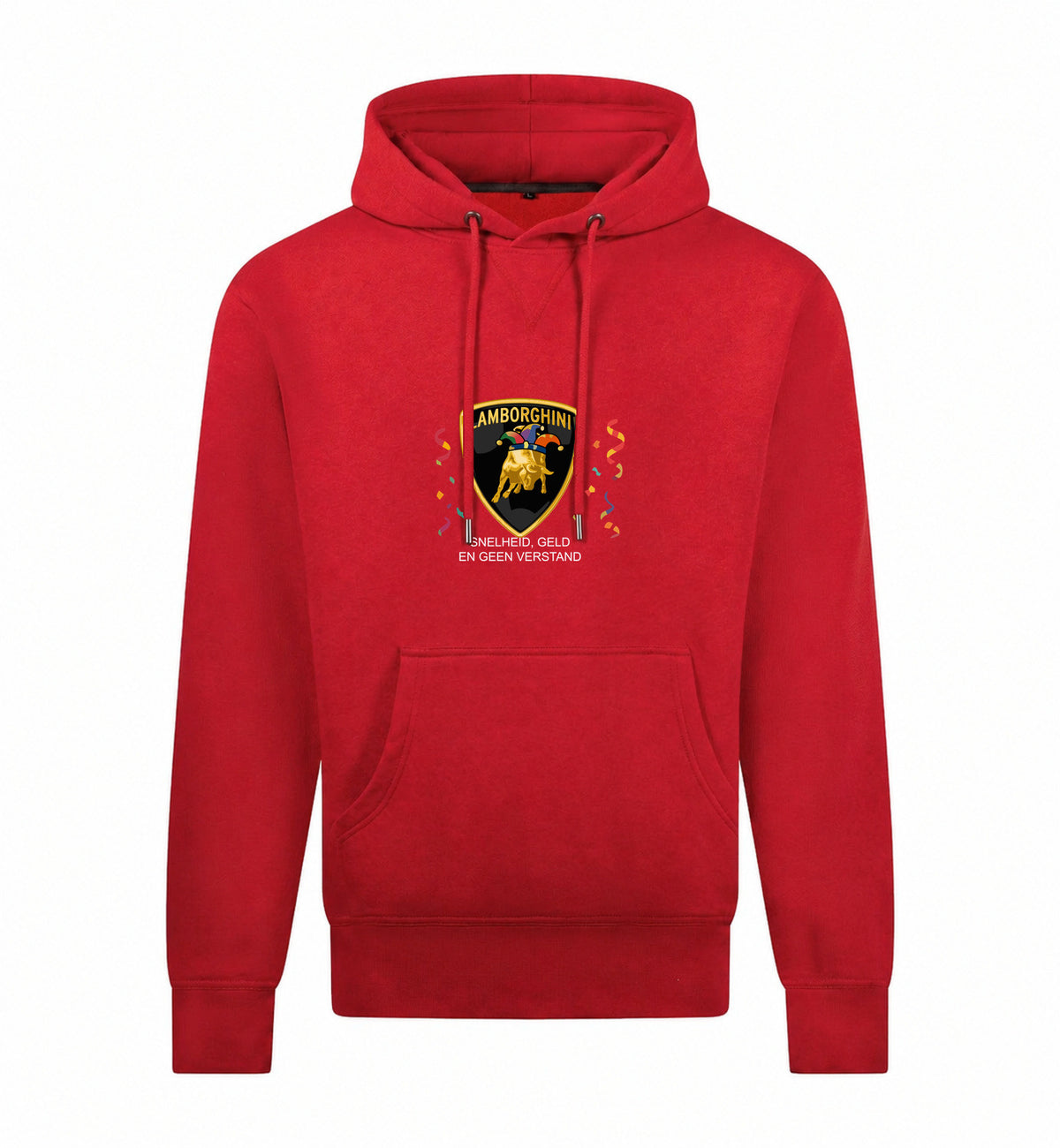 Lamborghini Hoodie – rood