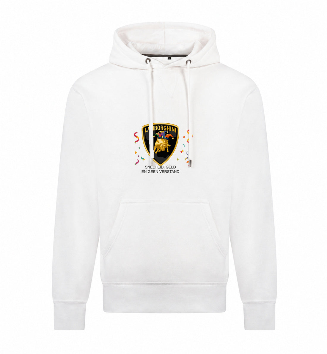 Lamborghini Hoodie – wit