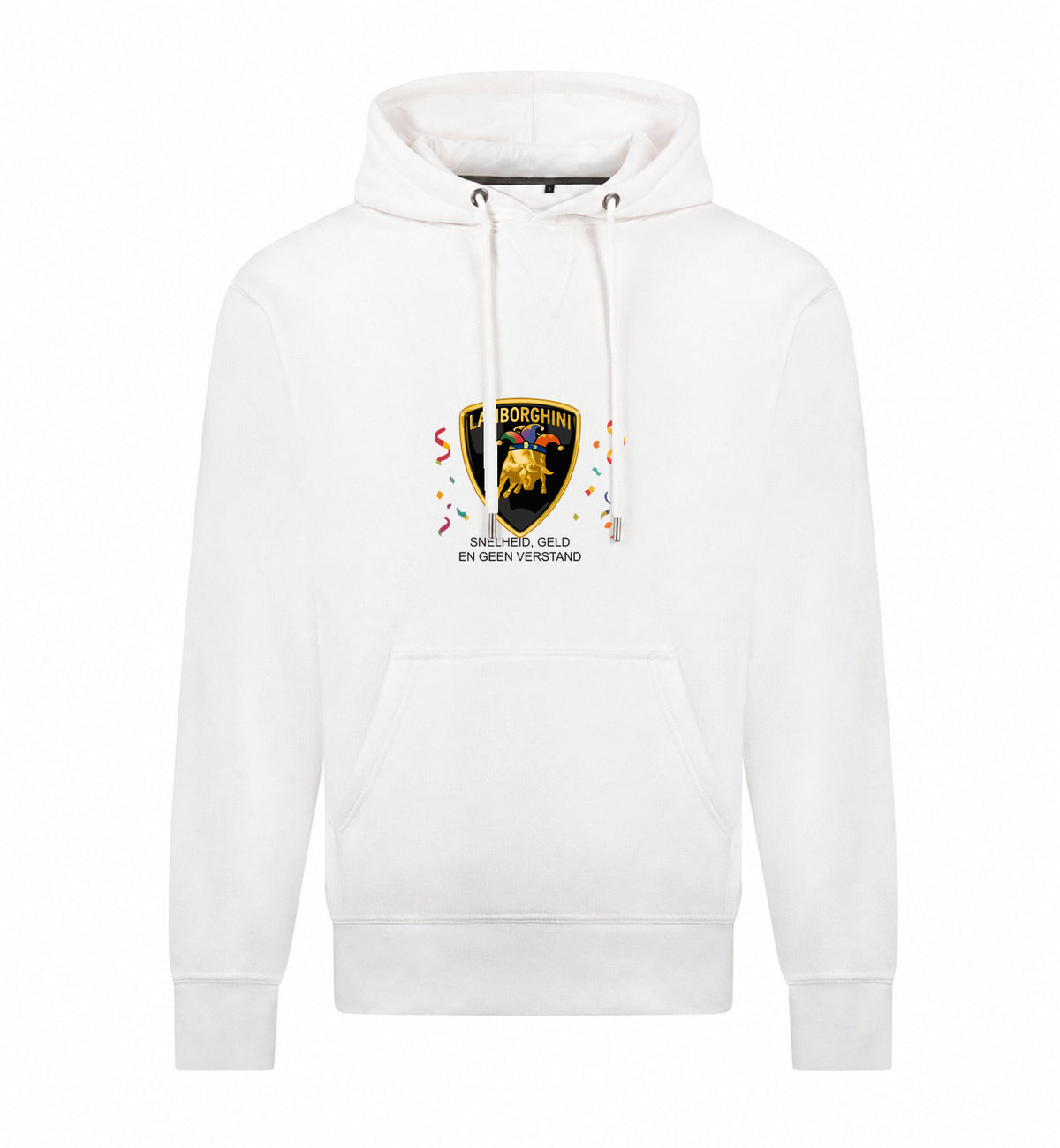 Lamborghini Hoodie – wit