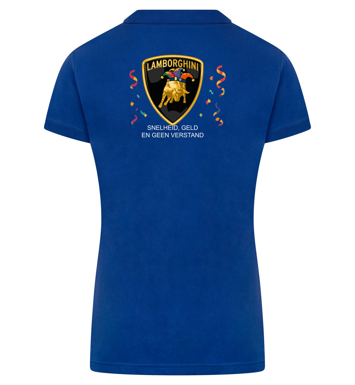 Lamborghini Polo dames – blauw