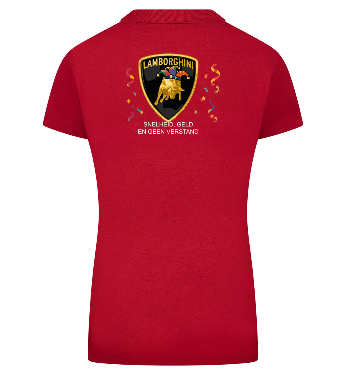 Lamborghini Polo dames – rood