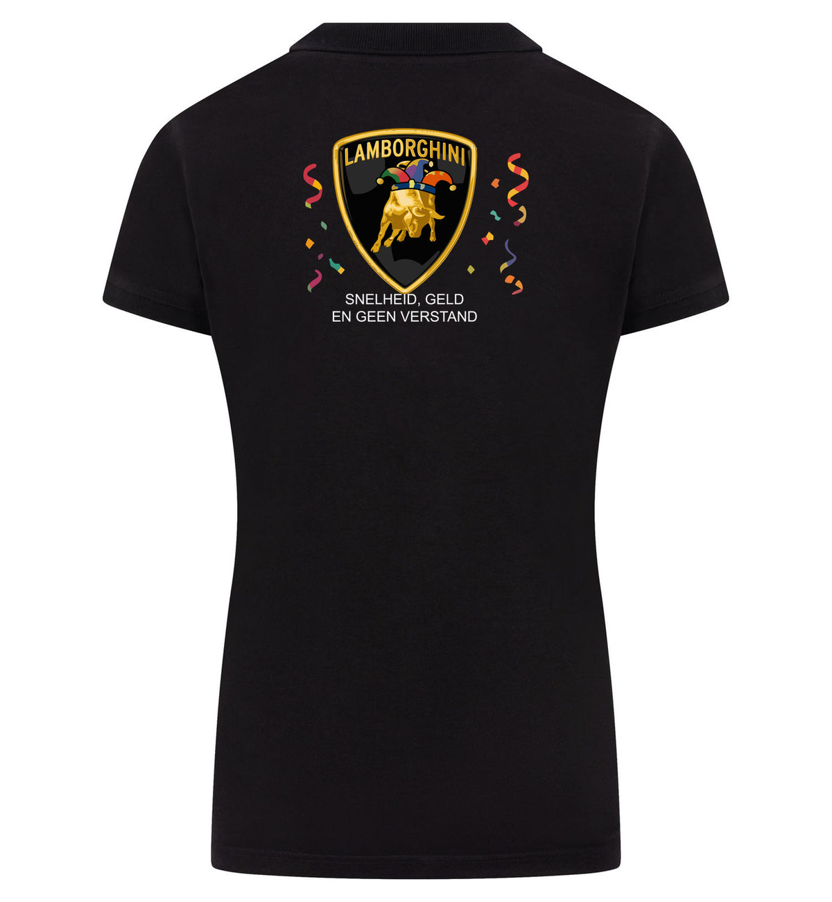 Lamborghini Polo dames – zwart